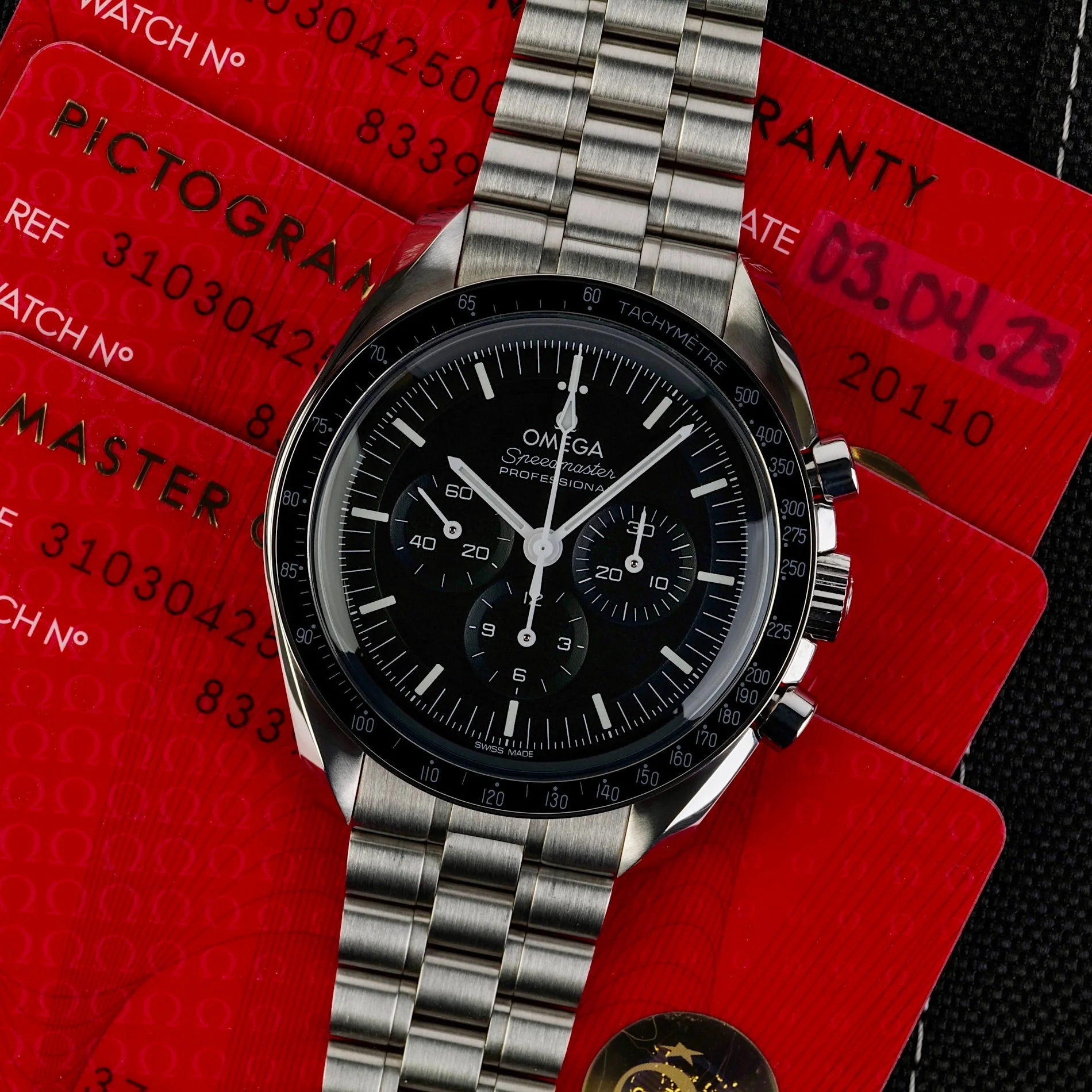 2023 Omega Speedmaster Professional Ref 31030425001001 83399828