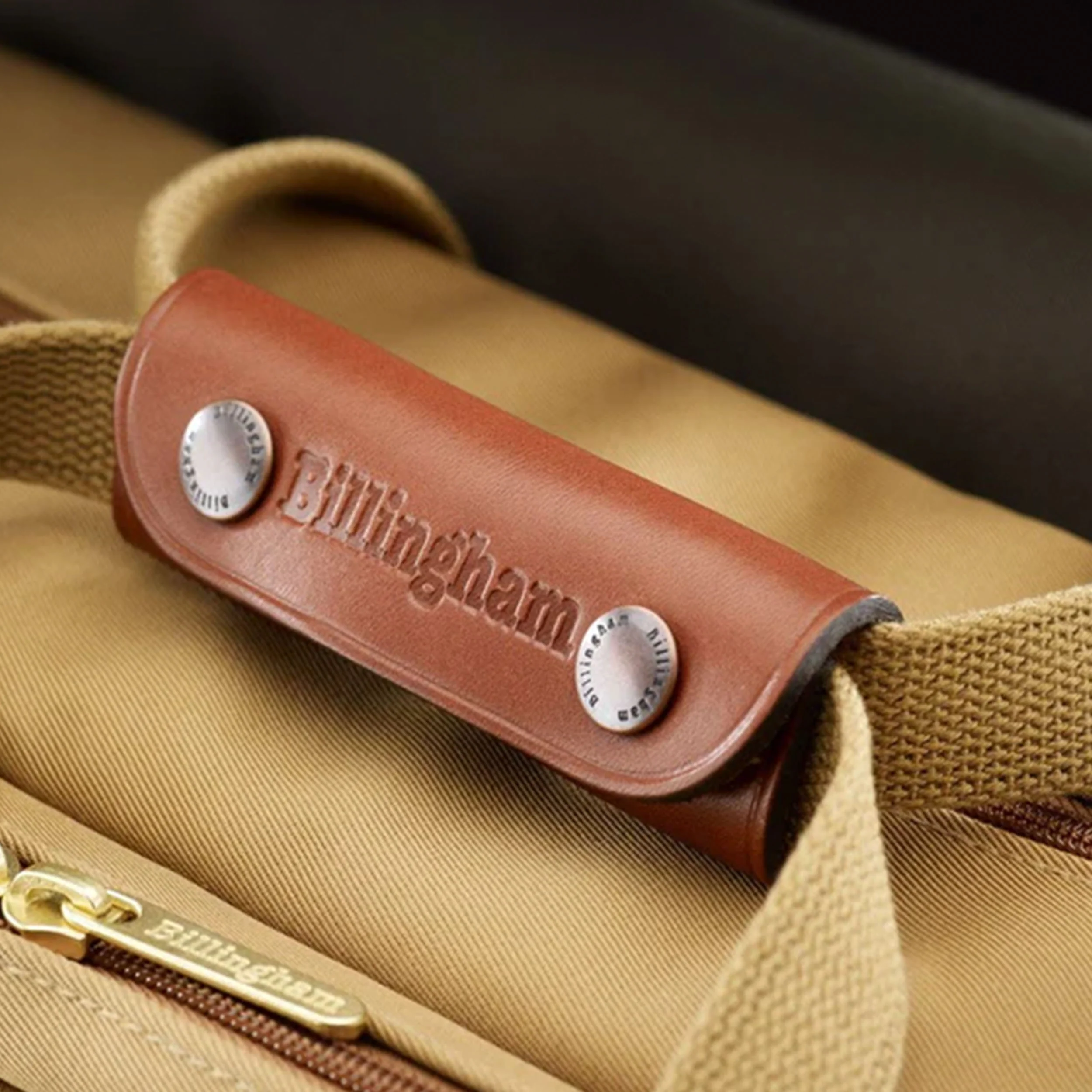 Billingham 225 Mark II Sage Fibernyte / Chocolate Leather - Image 3