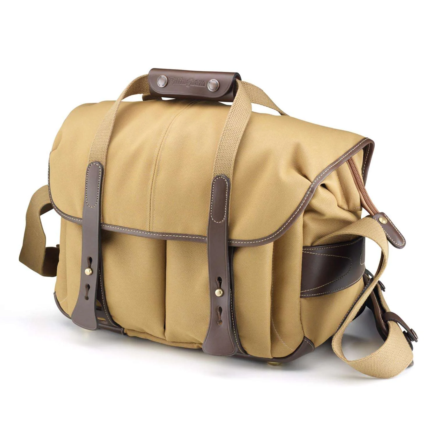 Billingham 307 Khaki Fibrenyte / Chocolate Leather