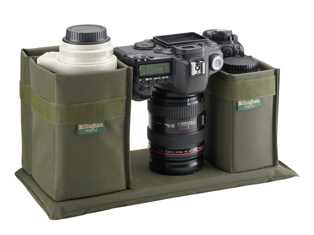 Billingham 335 Mark II Khaki Canvas / Tan Leather - Image 3