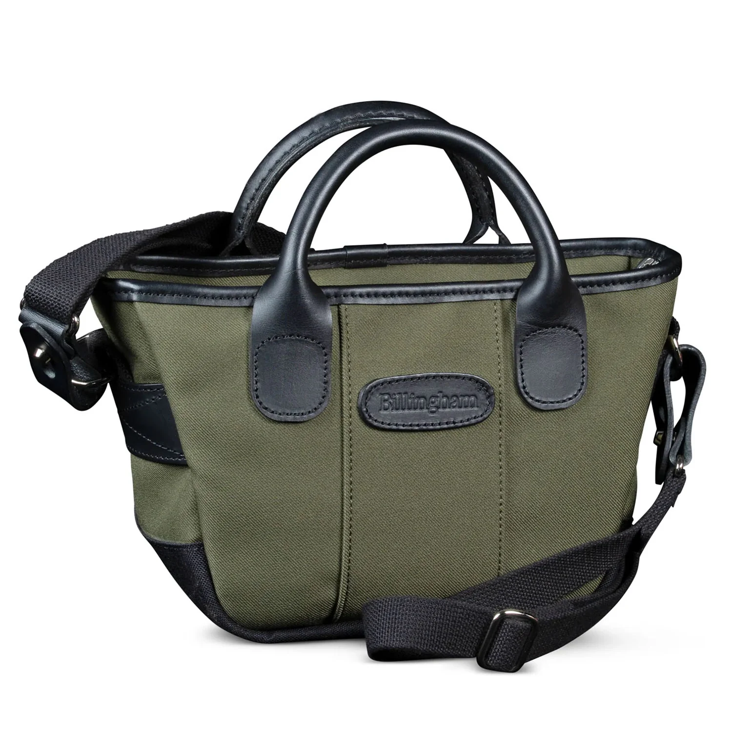 Billingham Dolly Grip Sage Fibrenyte / Black Leather