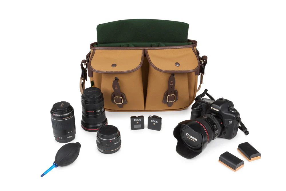 Billingham Hadley Pro 2020 Khaki Fibrenyte / Chocolate Leather - Image 4