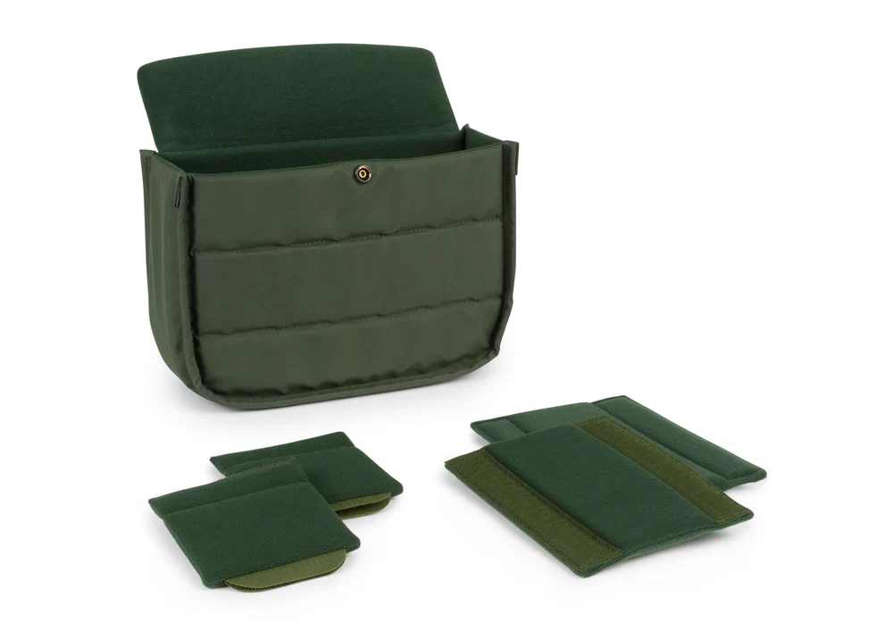 Billingham Hadley Small Sage Fibrenyte / Chocolate Leather - Image 2