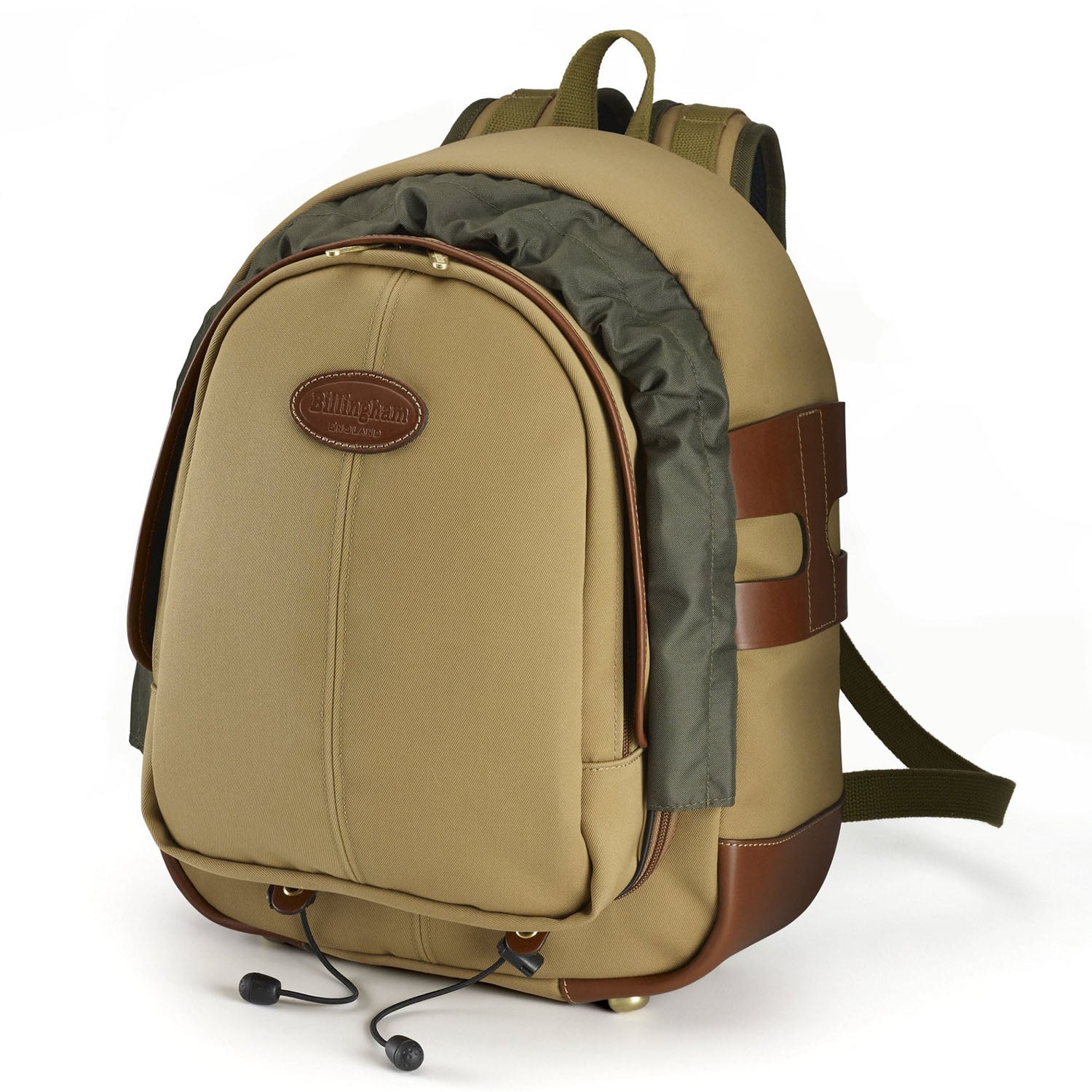 Billingham Rucksack 25 Khaki Canvas / Tan Leather