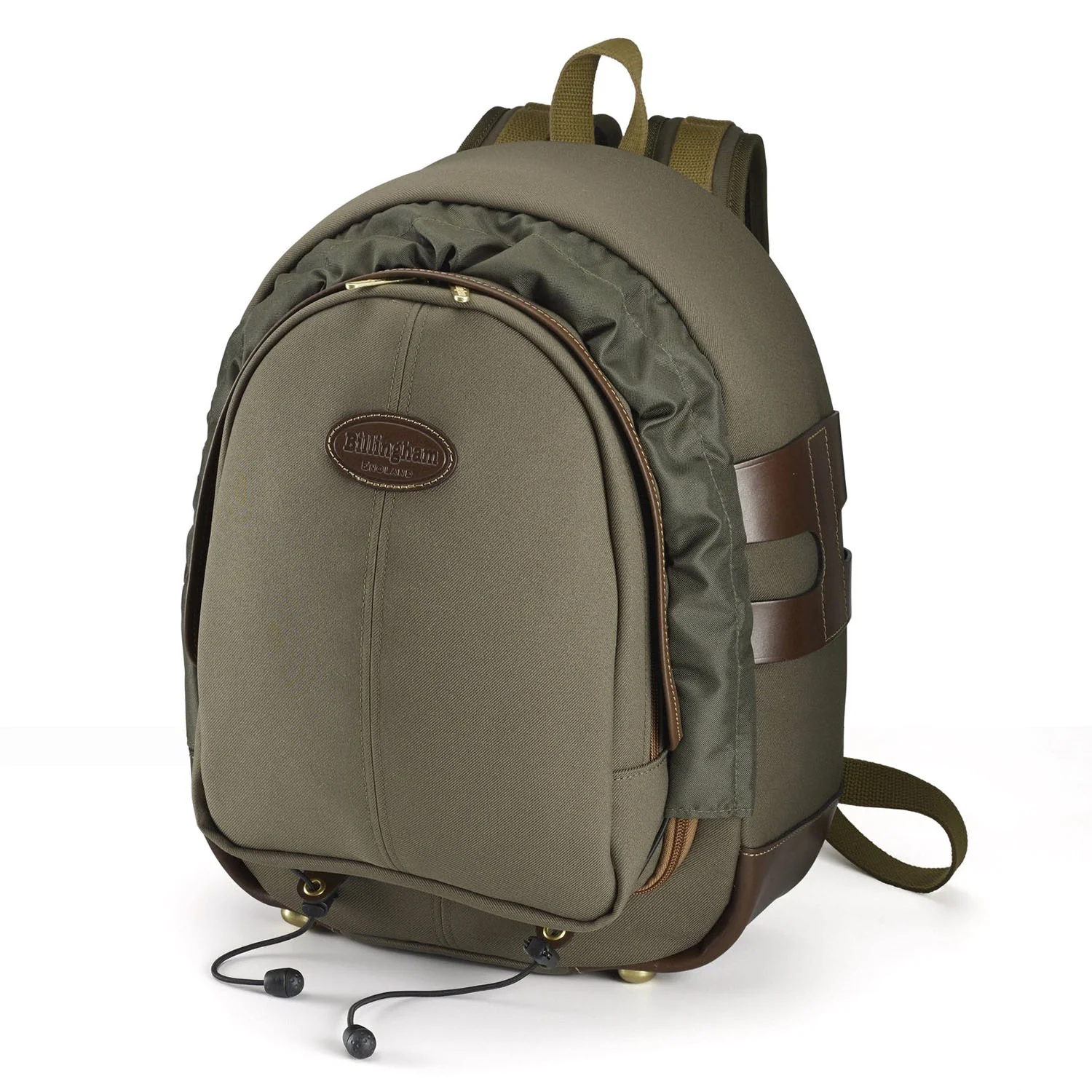 Billingham Rucksack 25 Sage Fibrenyte / Chocolate Leather
