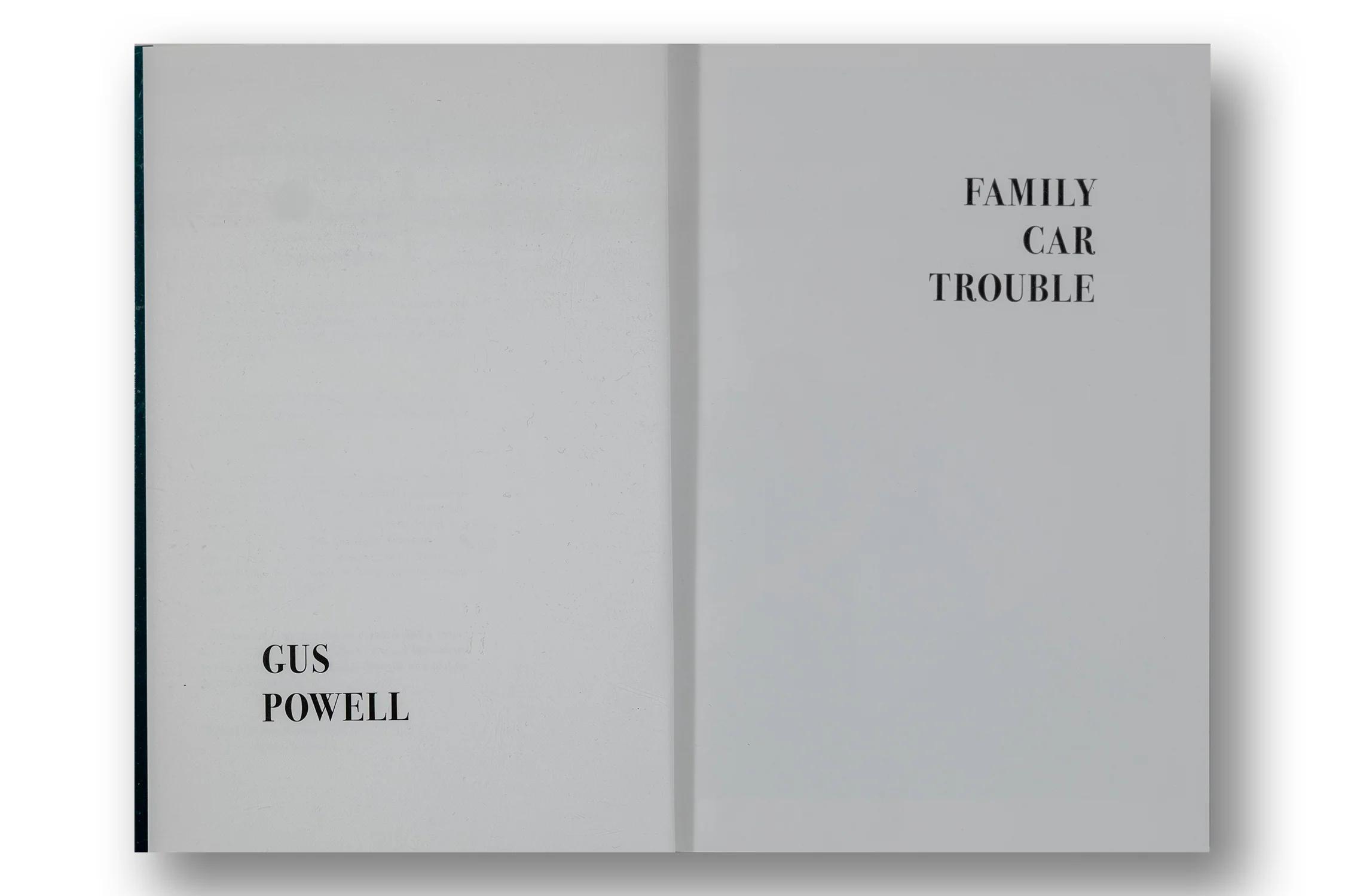 Gus Powell, Family Car Trouble, softcover - Image 2