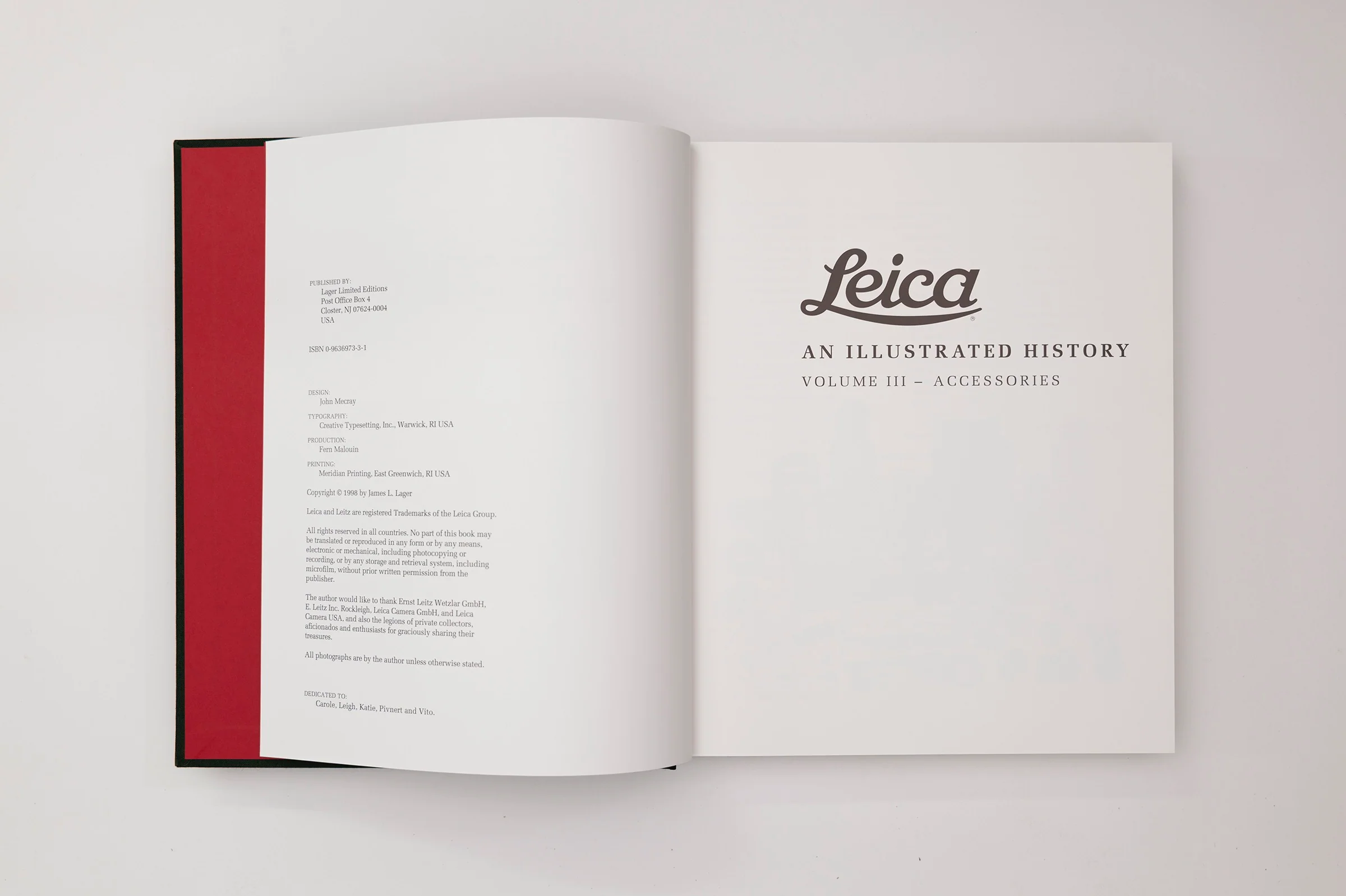 James Lager: Leica An Illustrated History - Three Volume Set - Image 14