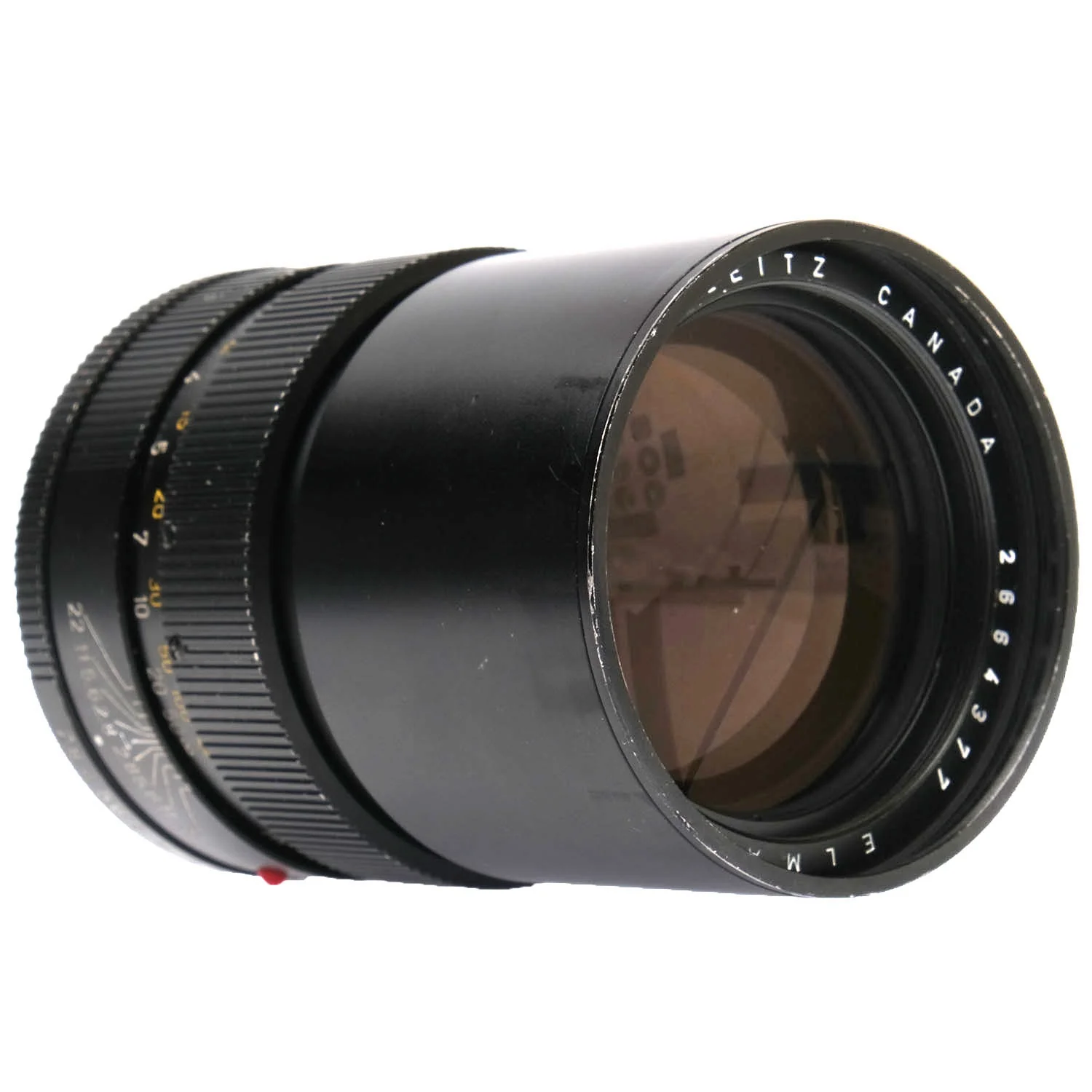Leica 135mm f2.8 Elmarit-R 2-Cam cleaning marks 2664377 - Image 12