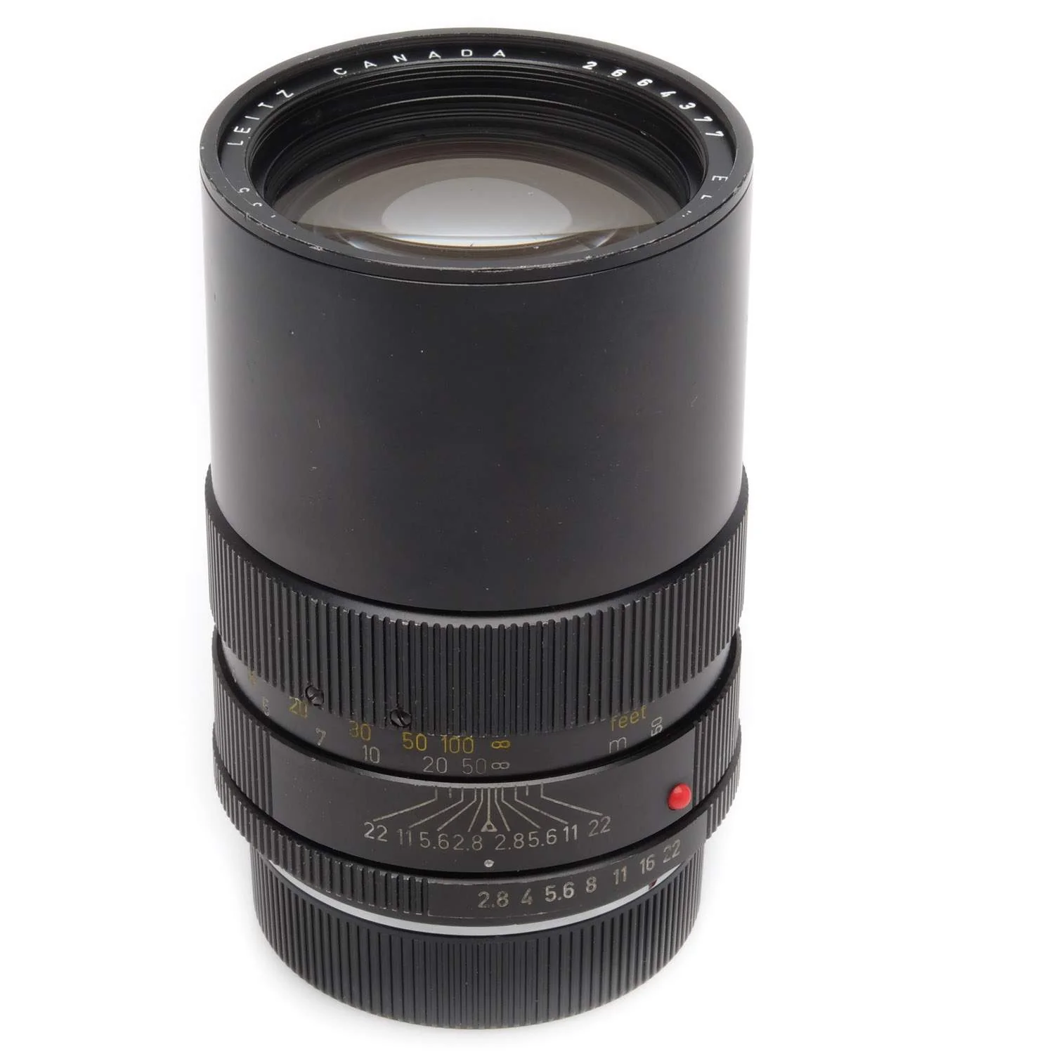 Leica 135mm f2.8 Elmarit-R 2-Cam cleaning marks 2664377 - Image 9