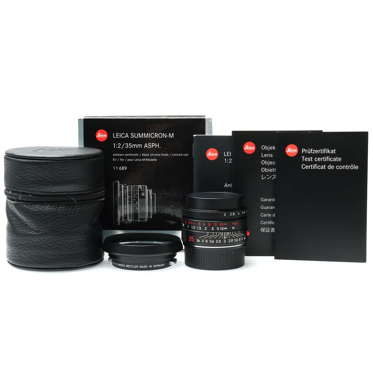 Leica 35mm f2 Asph Black Chrome, Boxed 4581176 - Image 7