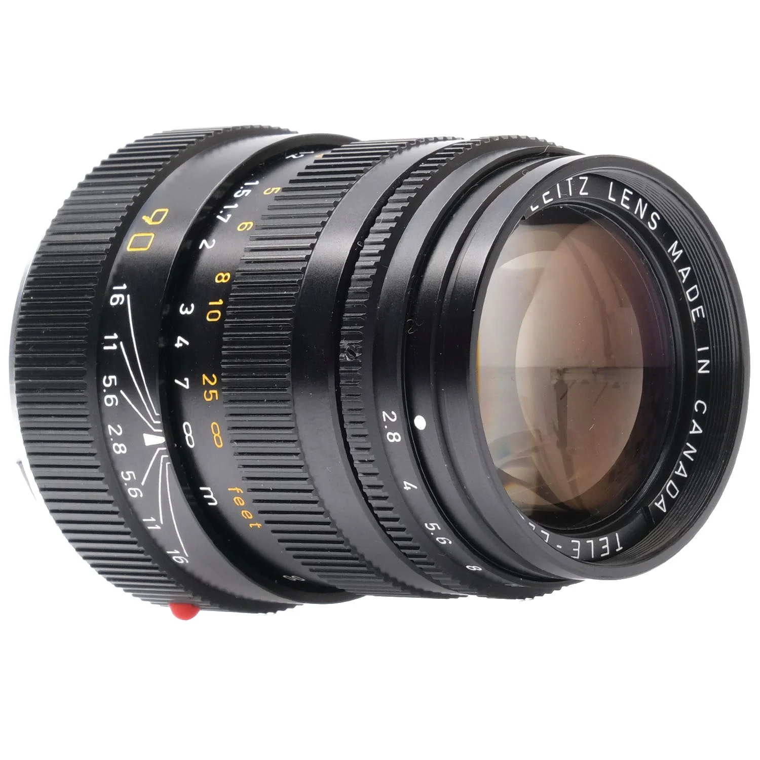 Leica 90mm f2.8 Tele-Elmarit-M, Black, Boxed 3316825 - Image 3