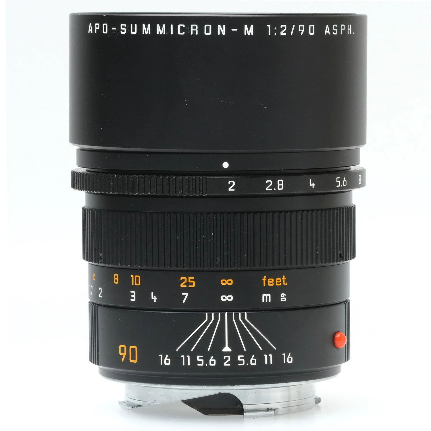 Leica 90mm f2 APO-Summicron-M Asph, Black 3955295