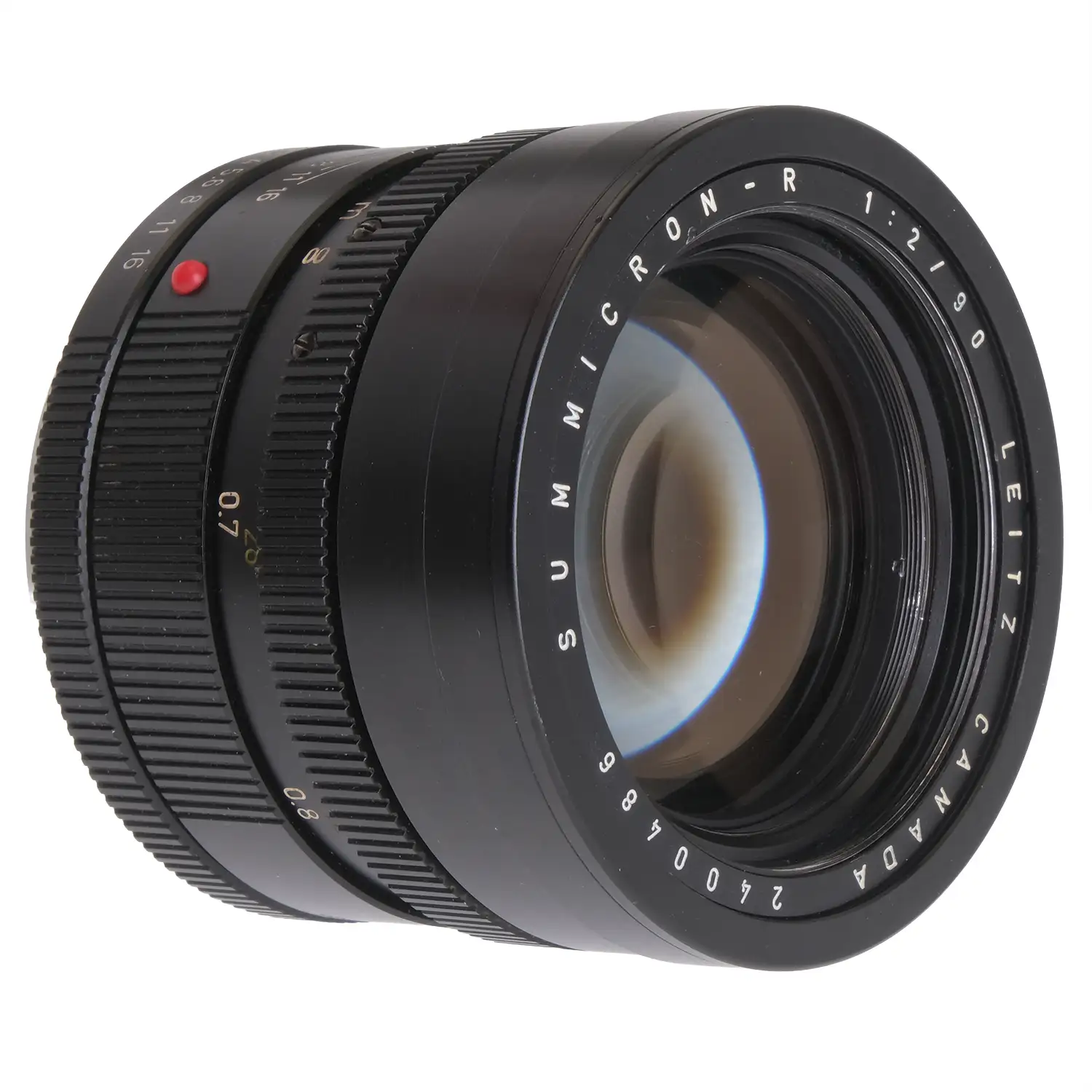 Leica 90mm f2 Summicron-R, coating front 2400486 - Image 3
