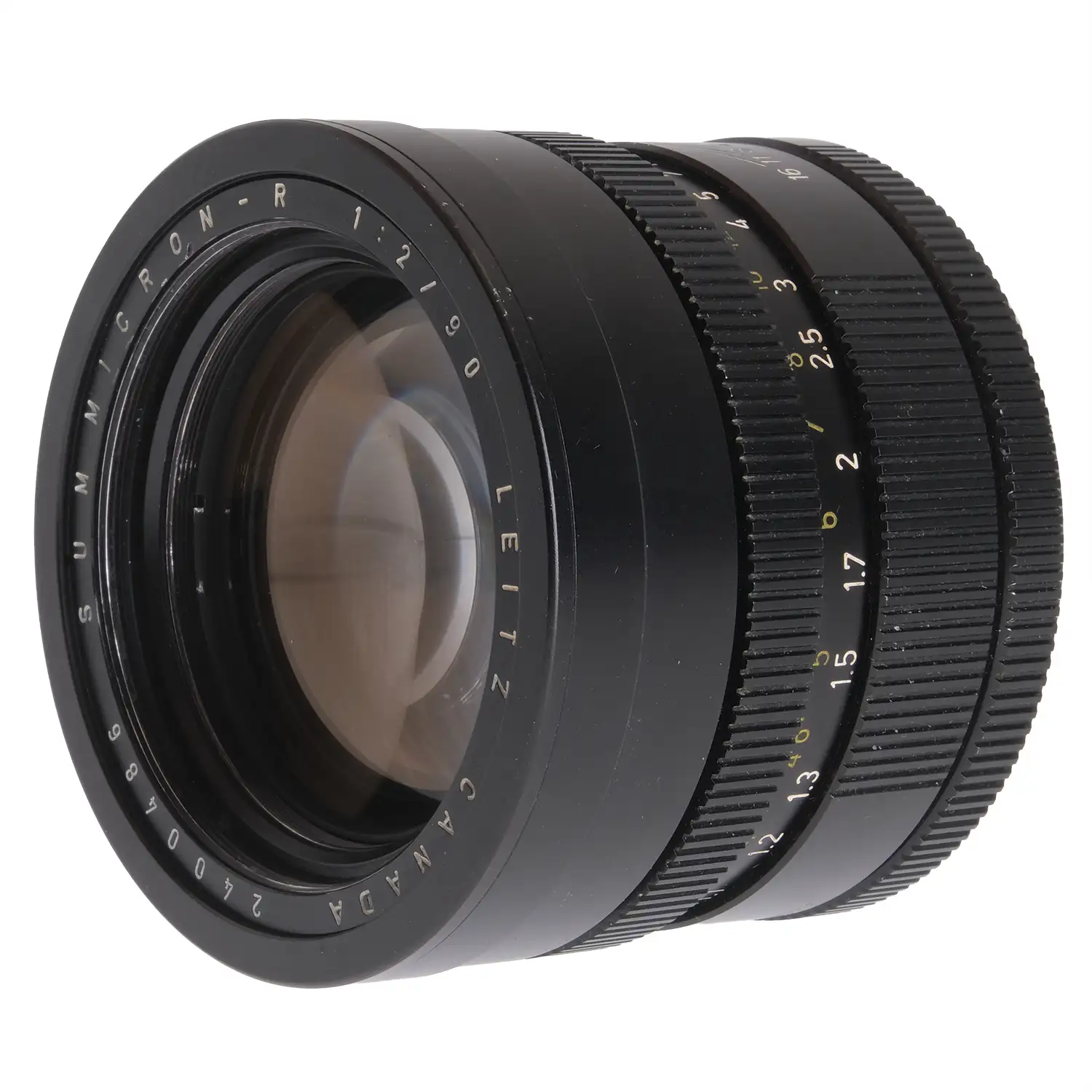 Leica 90mm f2 Summicron-R, coating front 2400486 - Image 4