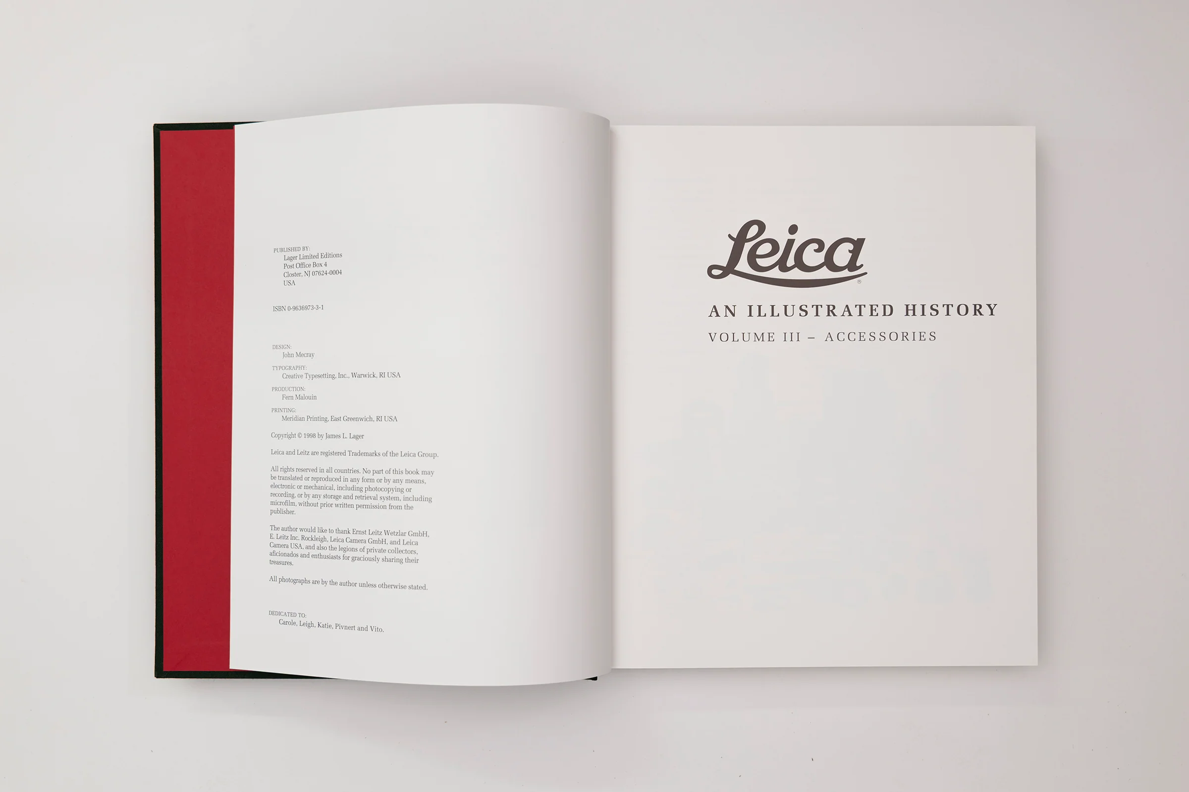 Leica An Illustrated History: Accessories: 3 - James Lager - Image 2
