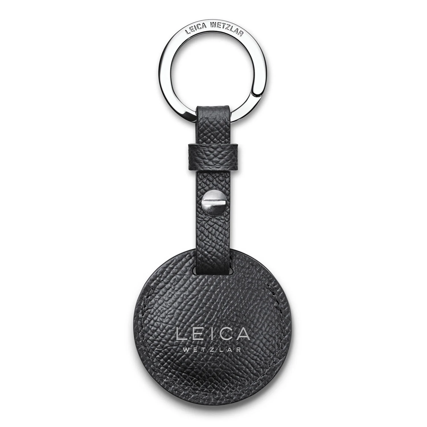 Leica Case for AirTag, leather, black