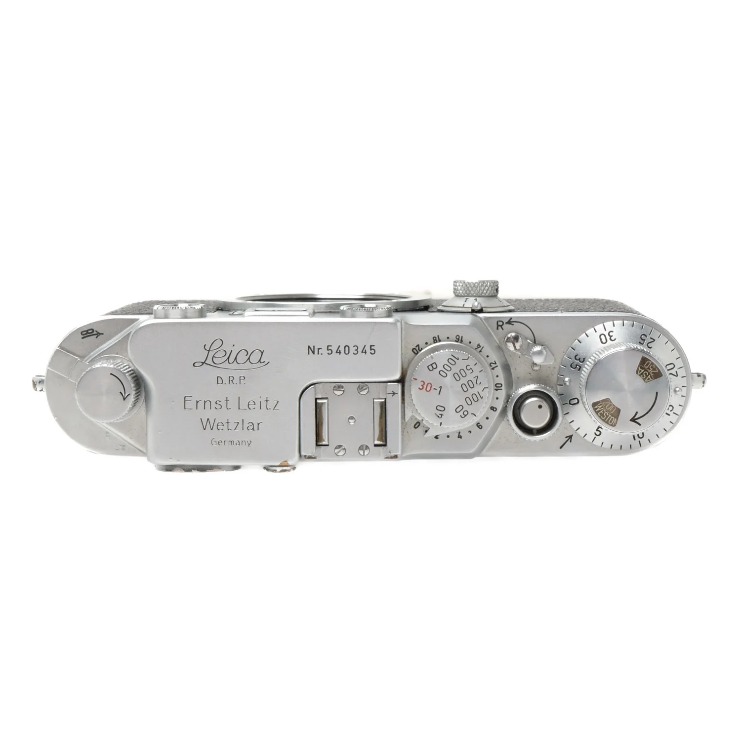 Leica IIIf Black Dial, RF Dim 540345 - Image 5