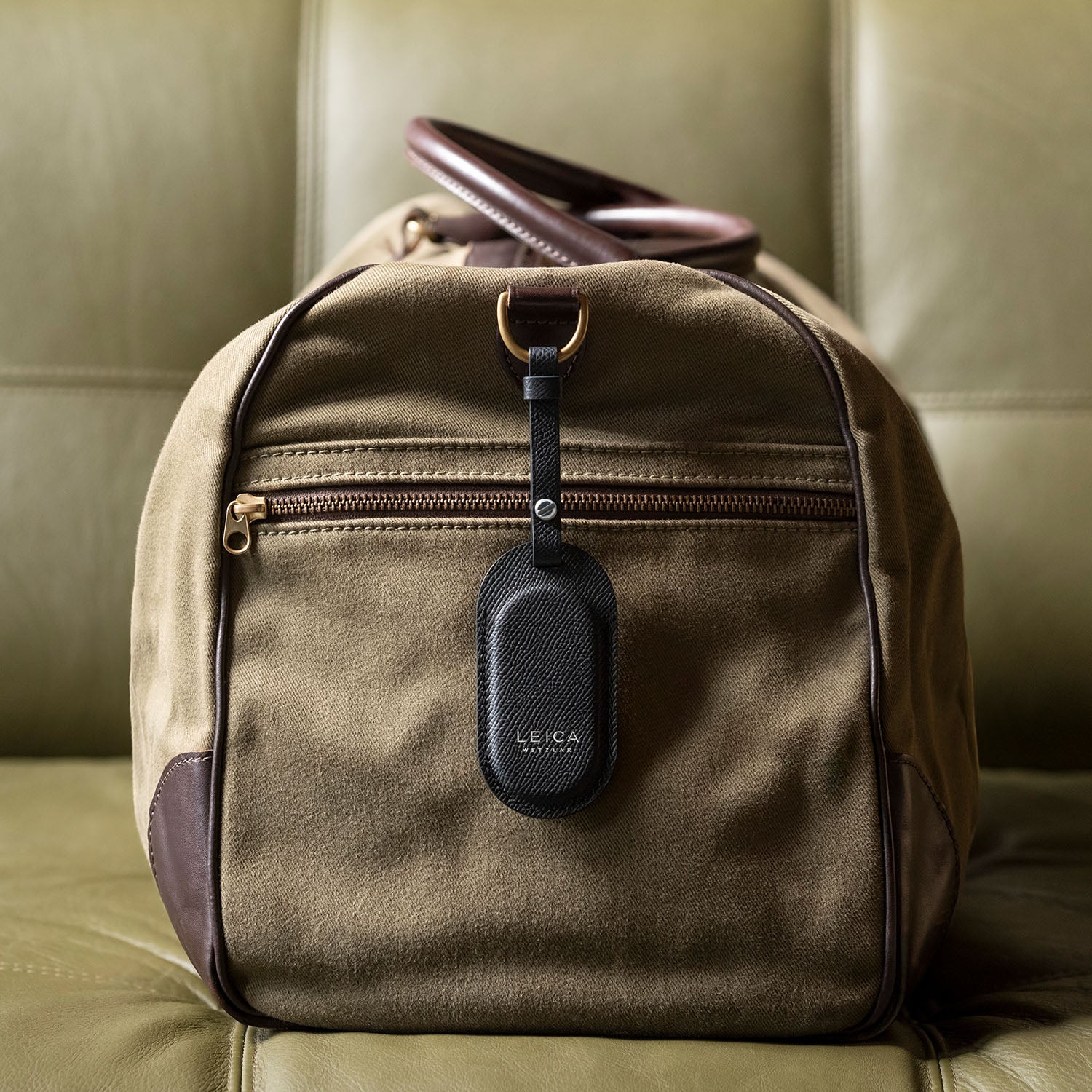 Leica Luggage Tag, leather, black - Image 3