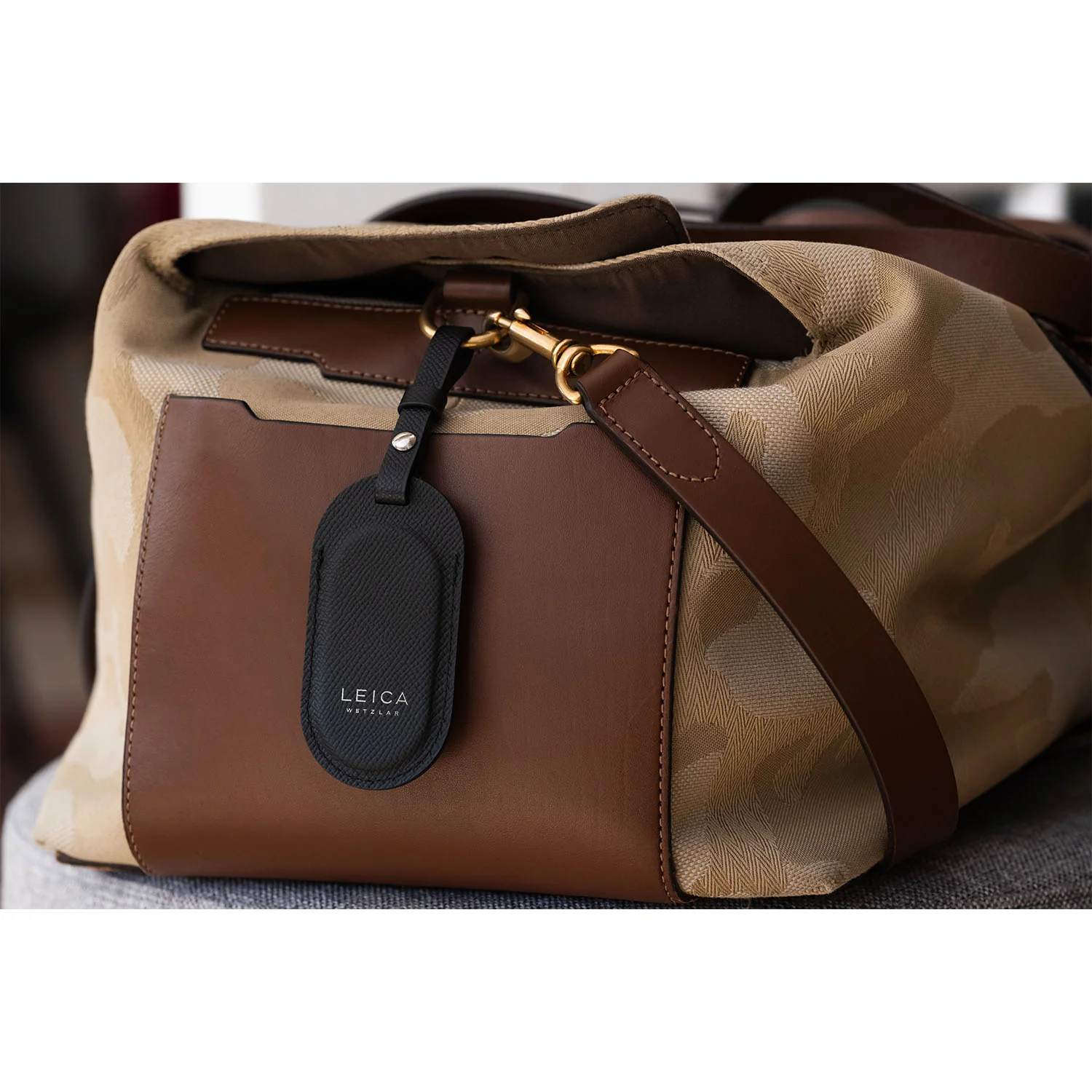 Leica Luggage Tag, leather, black - Image 6