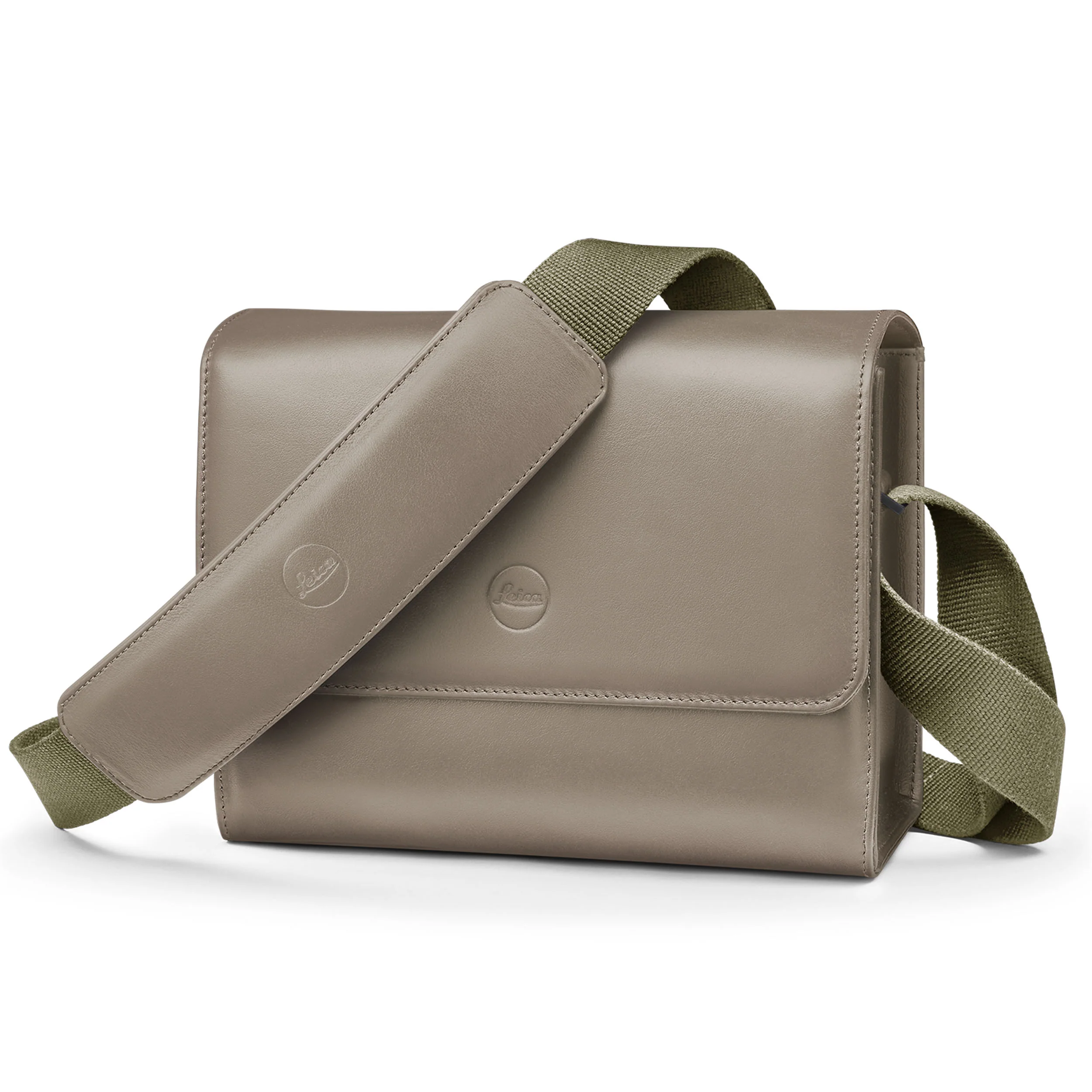 Leica M Taupe Leather  System Bag