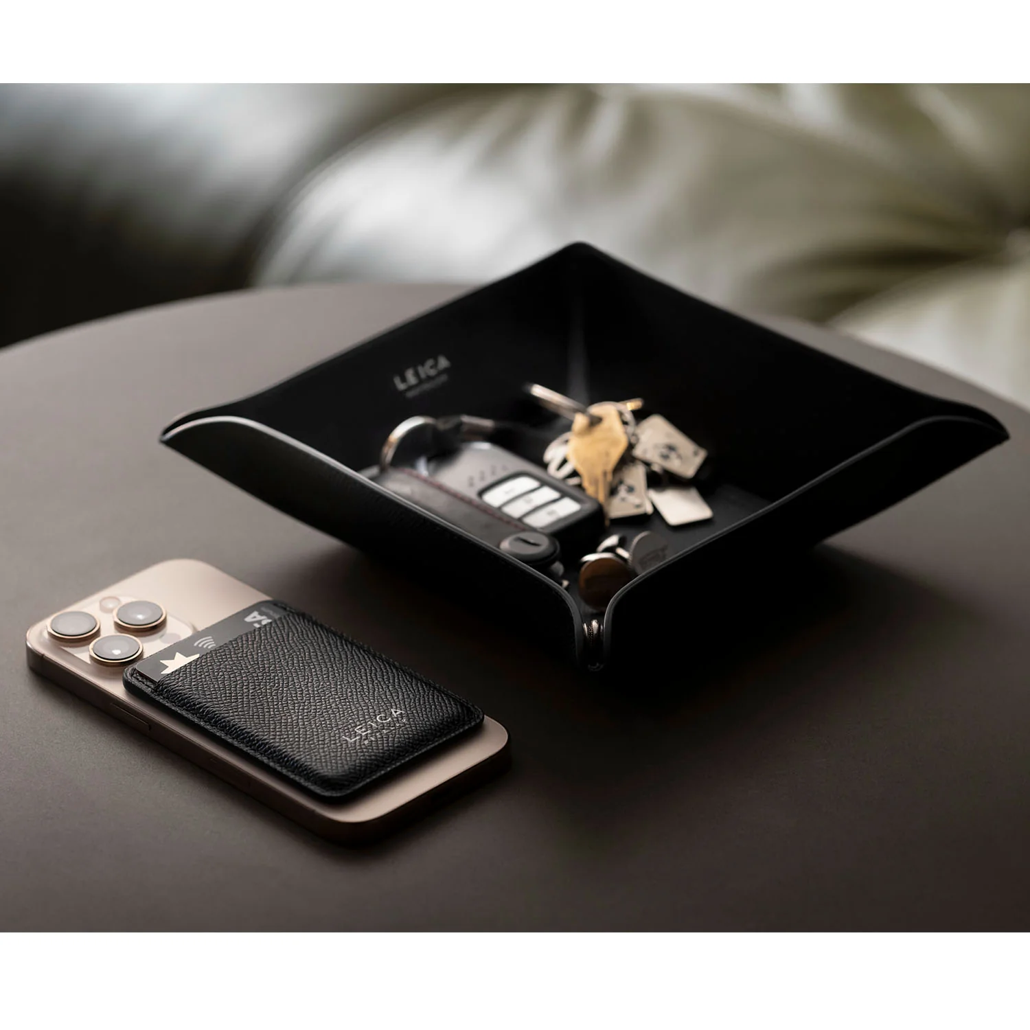 Leica Tray, leather, black - Image 4