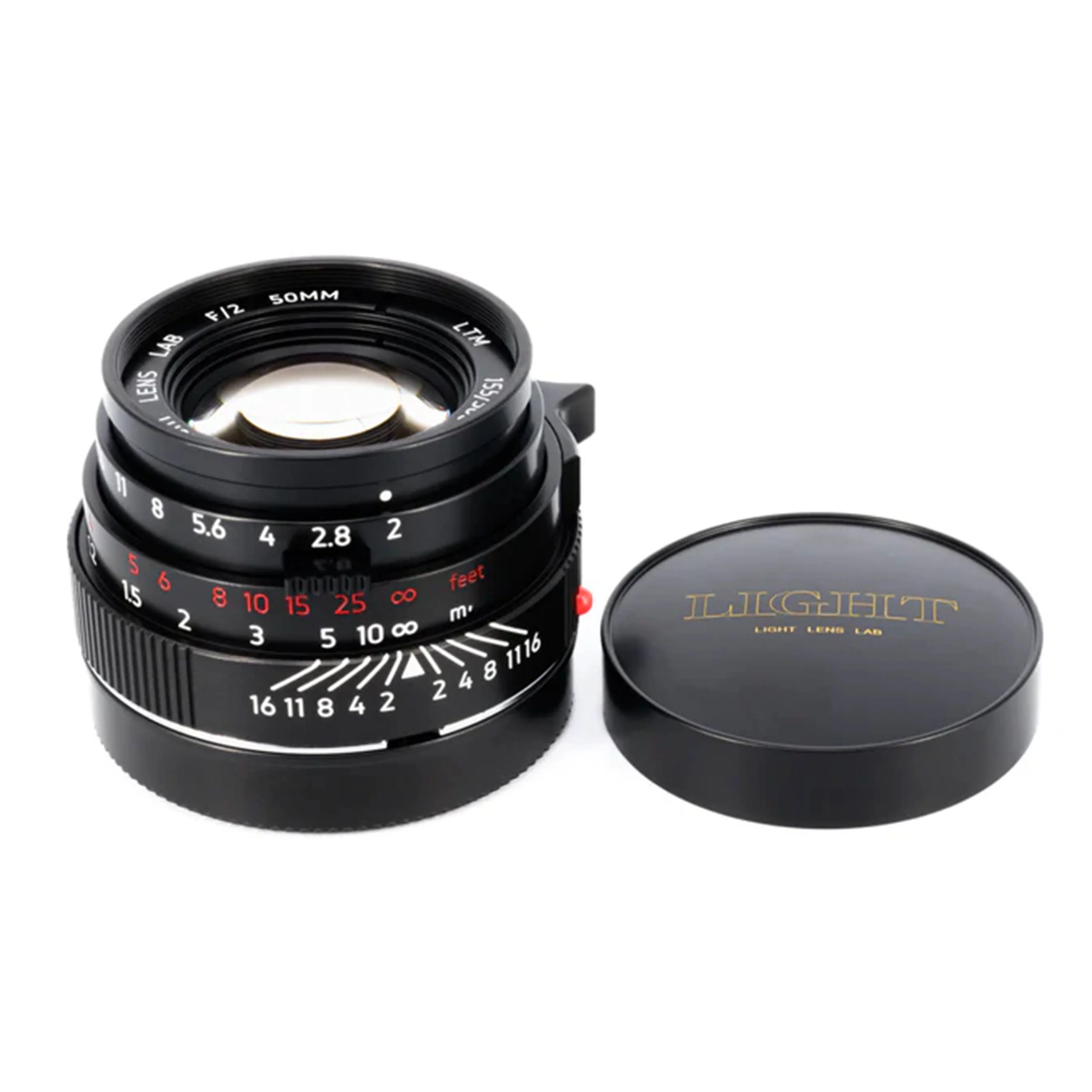 Light Lens Lab 50mm f2 Elcan - Black Paint