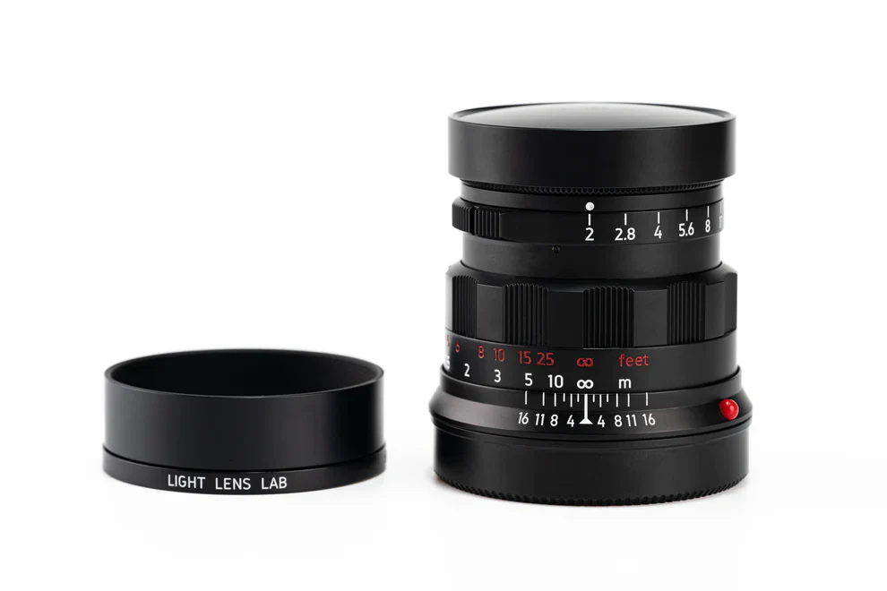 Light Lens Lab 50mm f2 Rigid - Black Paint