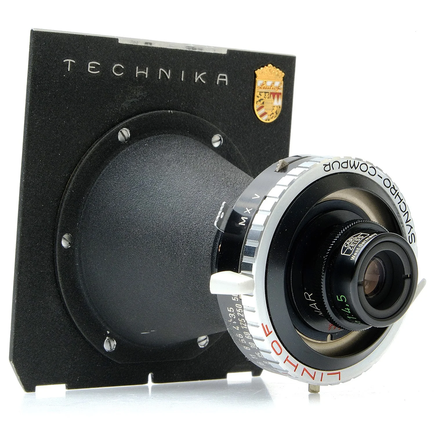 Linhof 40mm f4.5 Luminar, Synchro Compur, Board 4605047 - Image 3