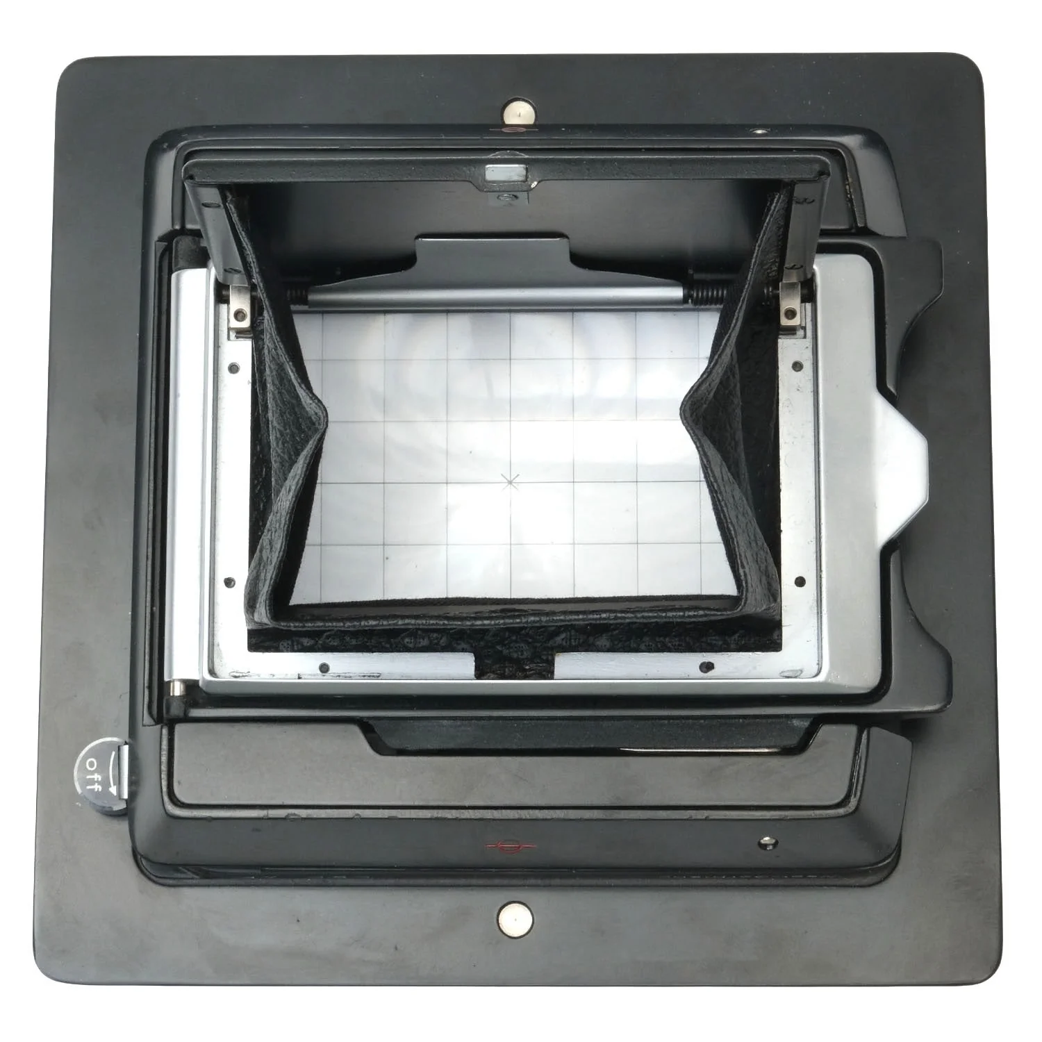 Linhof 4x5-2x3 Reducing Adapter, Ground Glass Back (9+) - Image 5