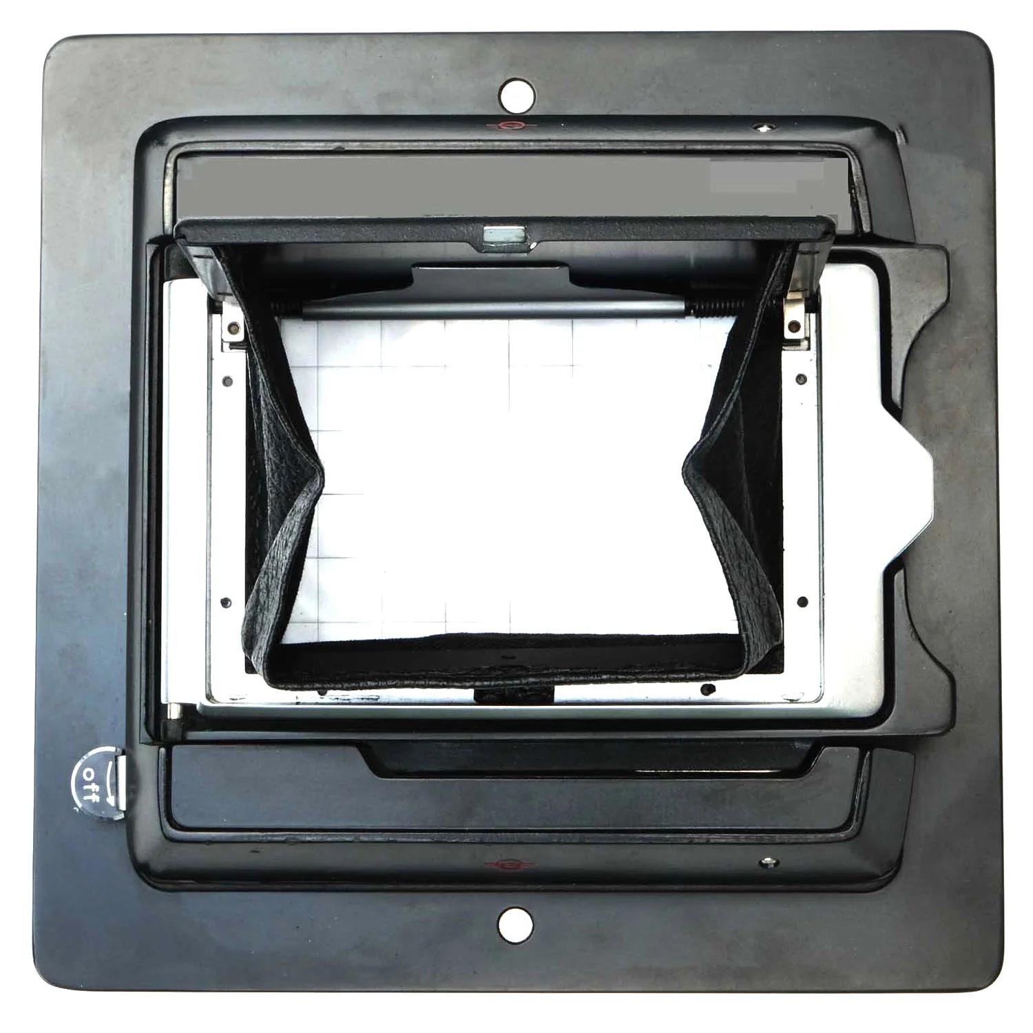 Linhof 4x5-2x3 Reducing Adapter, Ground Glass Back (9+) - Image 6