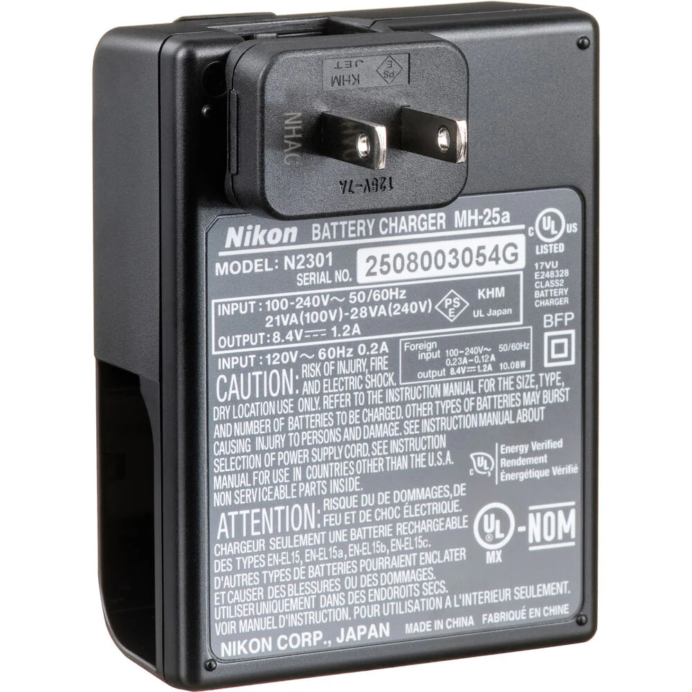 Nikon MH-25a Battery Charger - Image 4