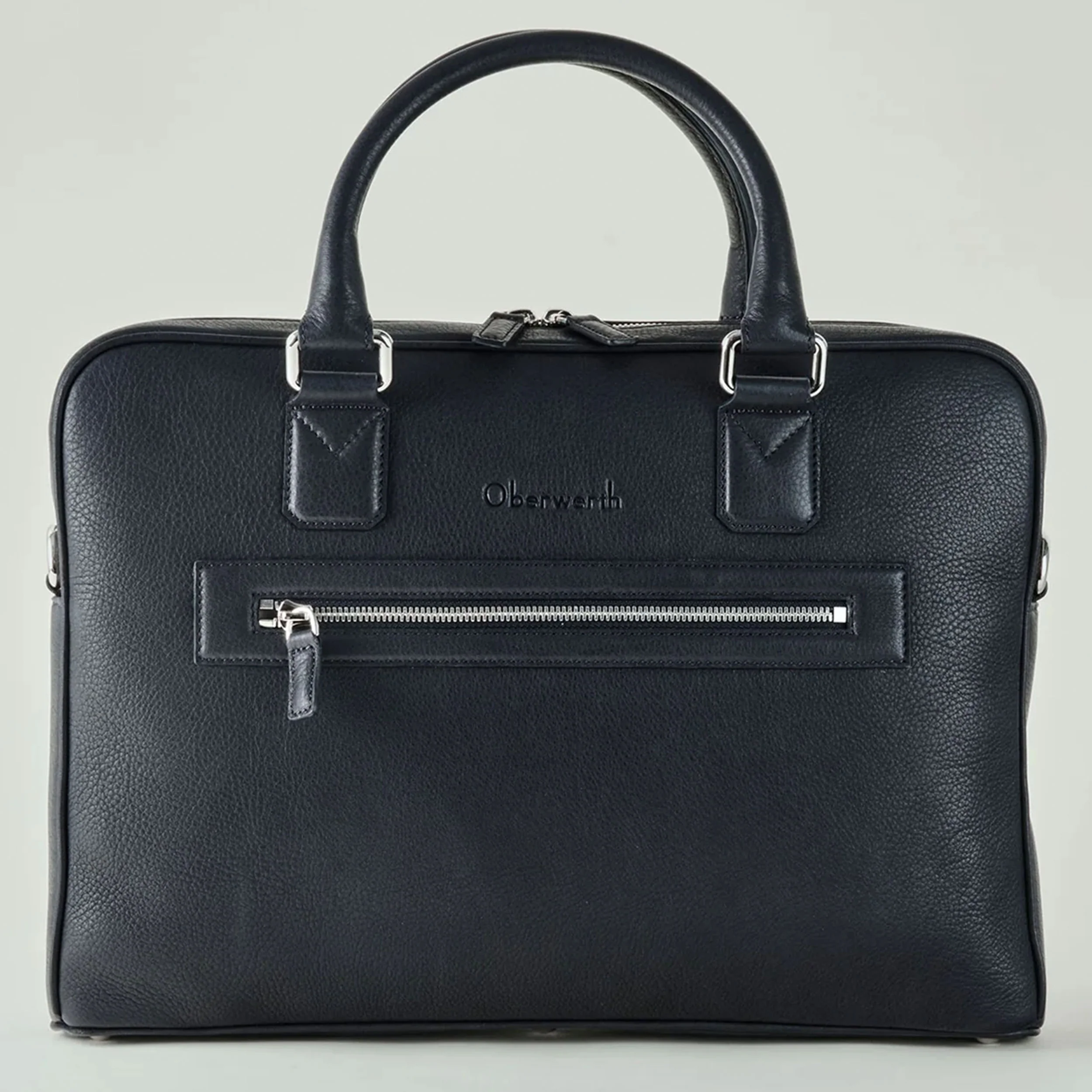 Oberwerth Warren 1Z Soft Laptop Bag - Navy Blue - Image 3