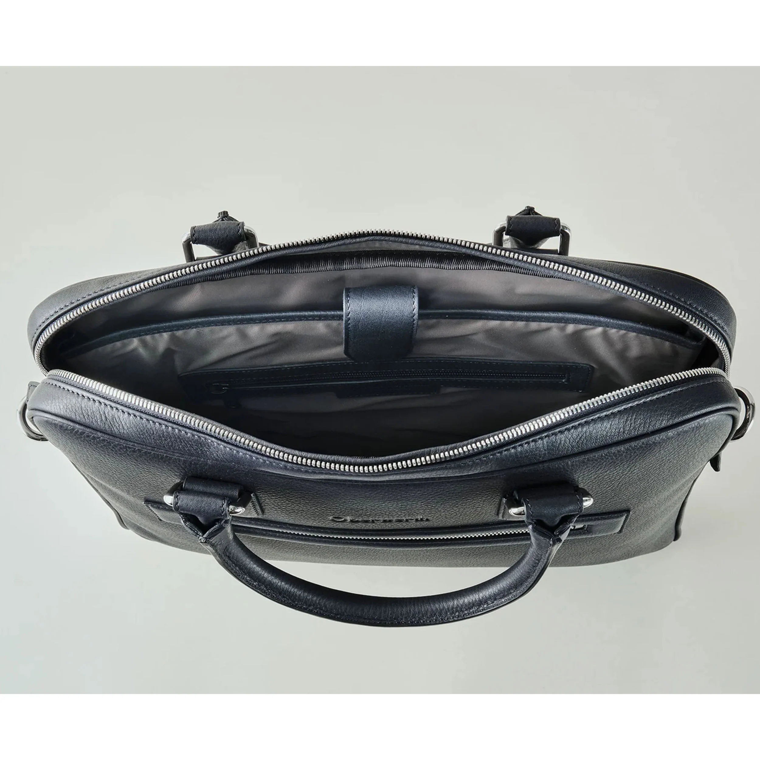 Oberwerth Warren 1Z Soft Laptop Bag - Navy Blue - Image 5