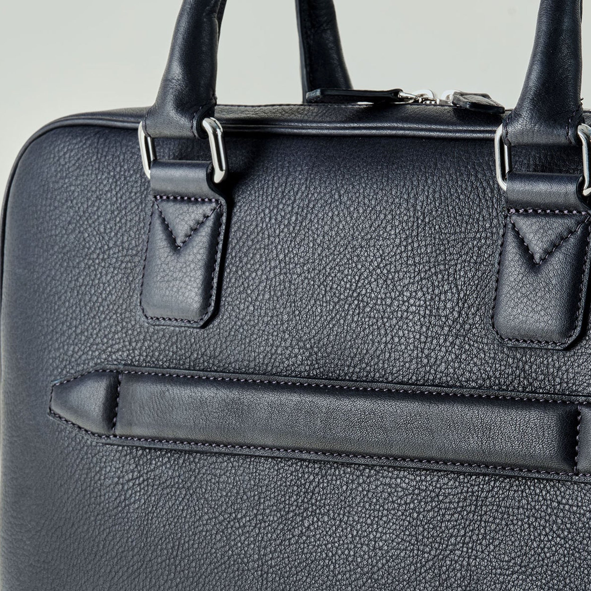 Oberwerth Warren 1Z Soft Laptop Bag - Navy Blue - Image 8