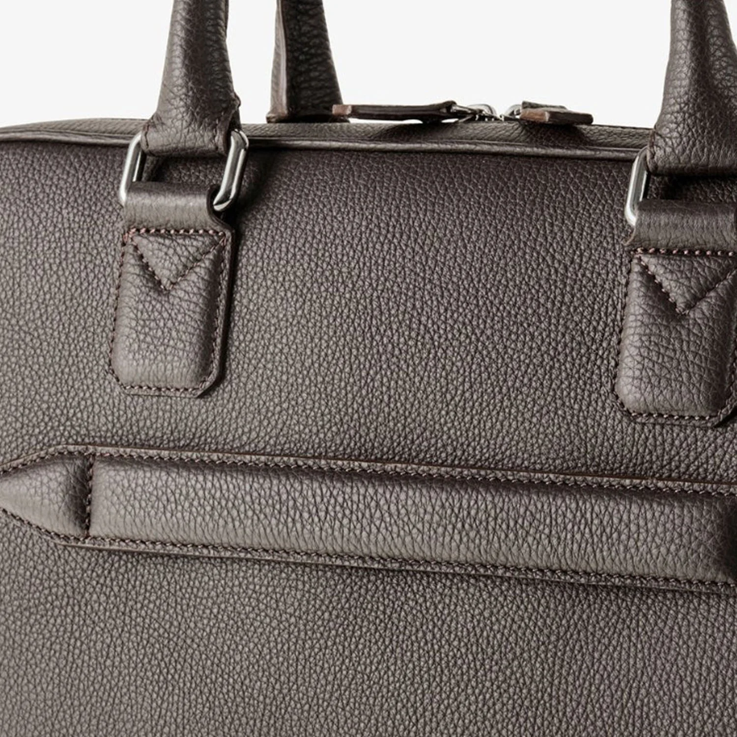 Oberwerth  Warren 1Z Casual Laptop Bag - Dark Brown - Image 6