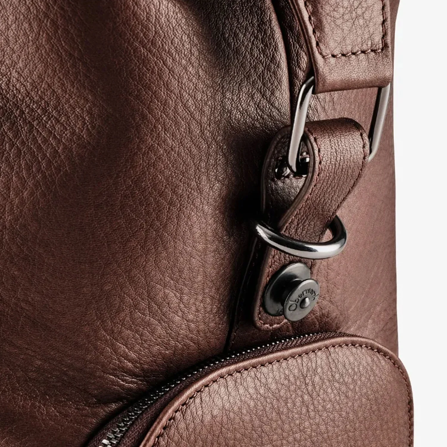Oberwerth Weekender Small Soft - Dark Brown - Image 7