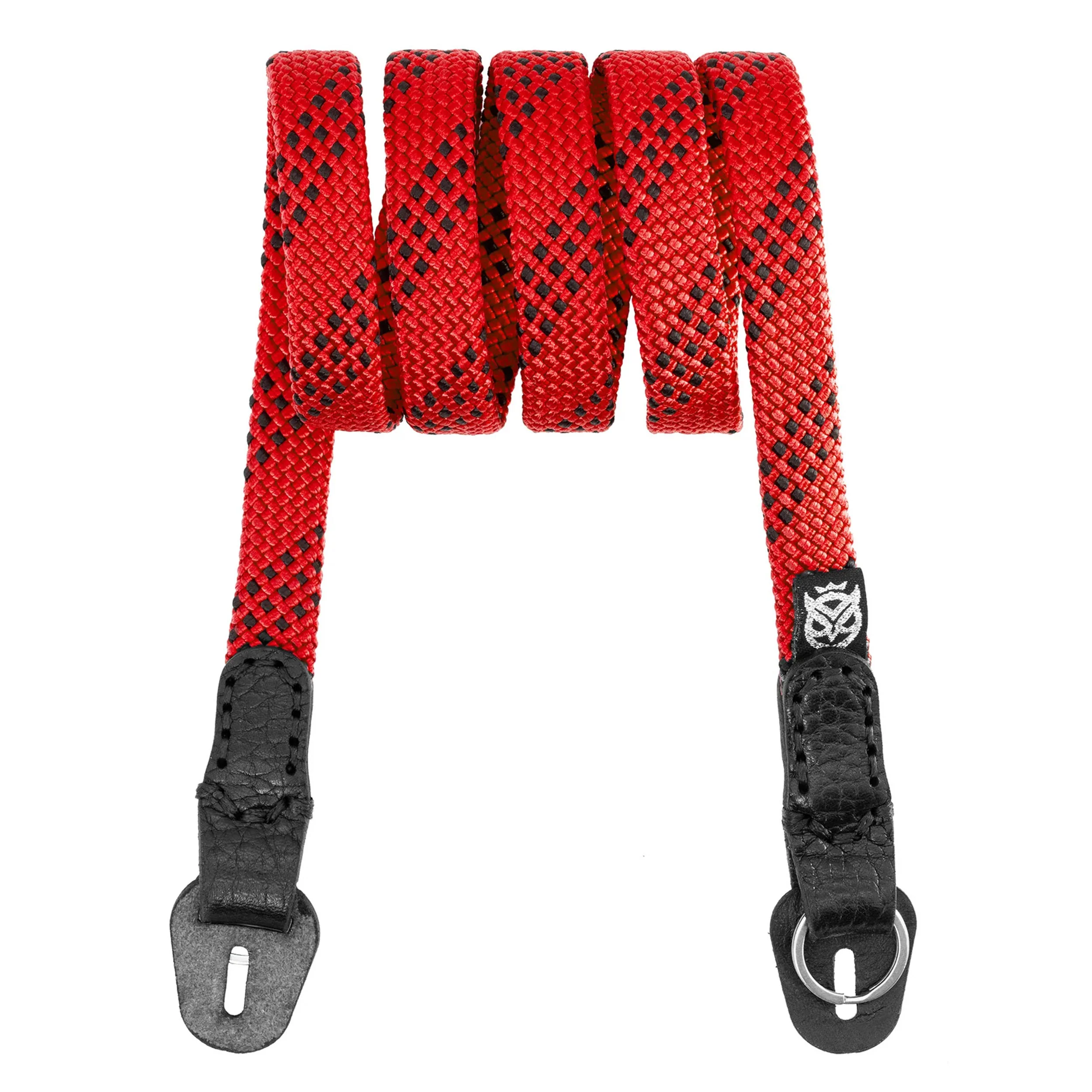 Owlkrown Flat Classic Rope Strap - Red 45"