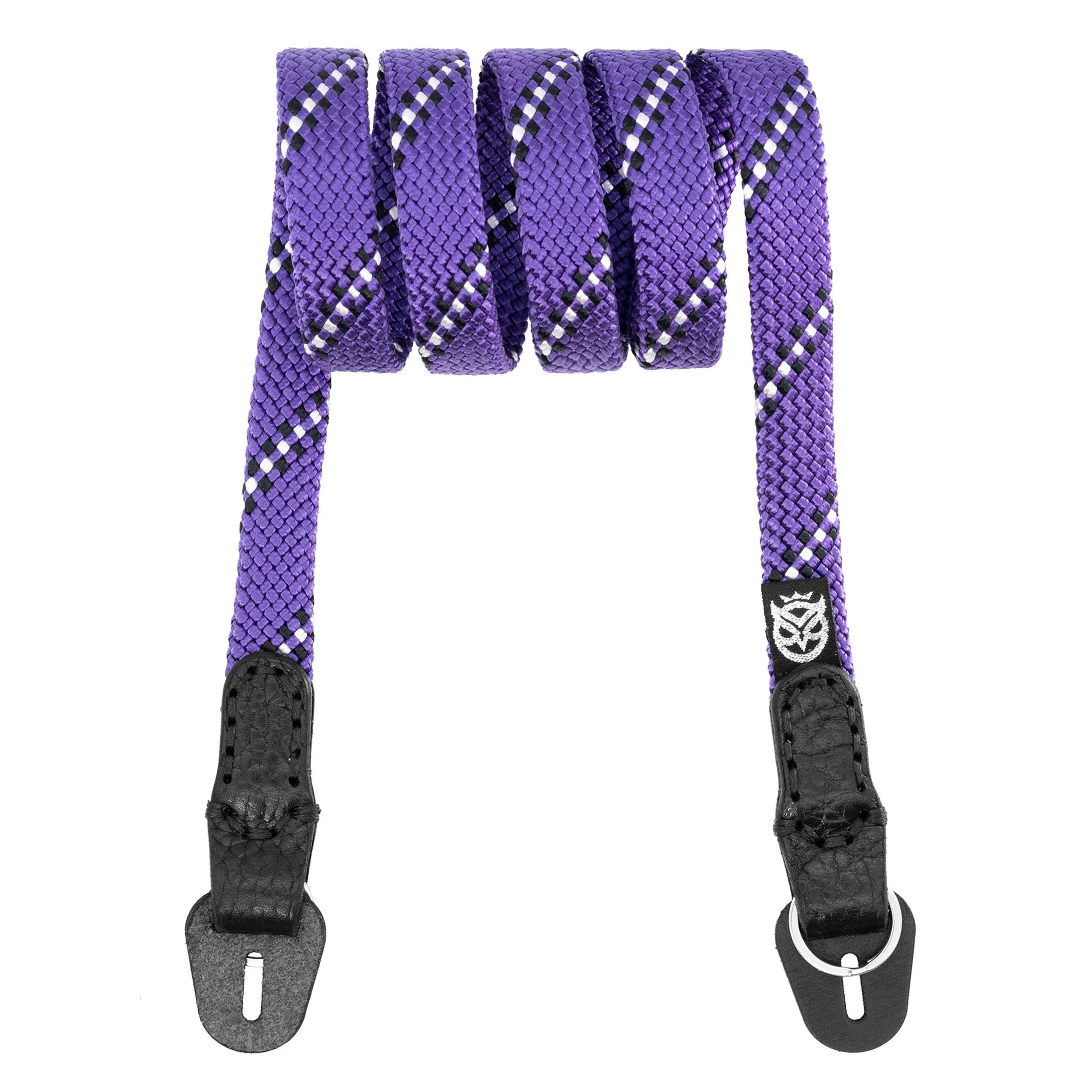 Owlkrown Flat Classic Rope Strap - Purple 45"