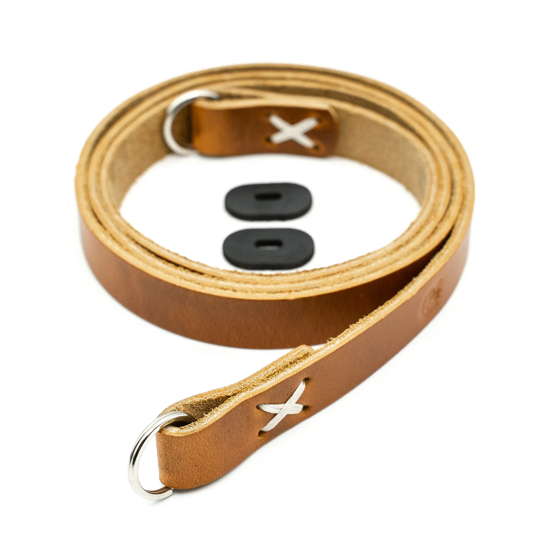 Owlkrown Raw Vintage Leather Strap - Sahara 45"
