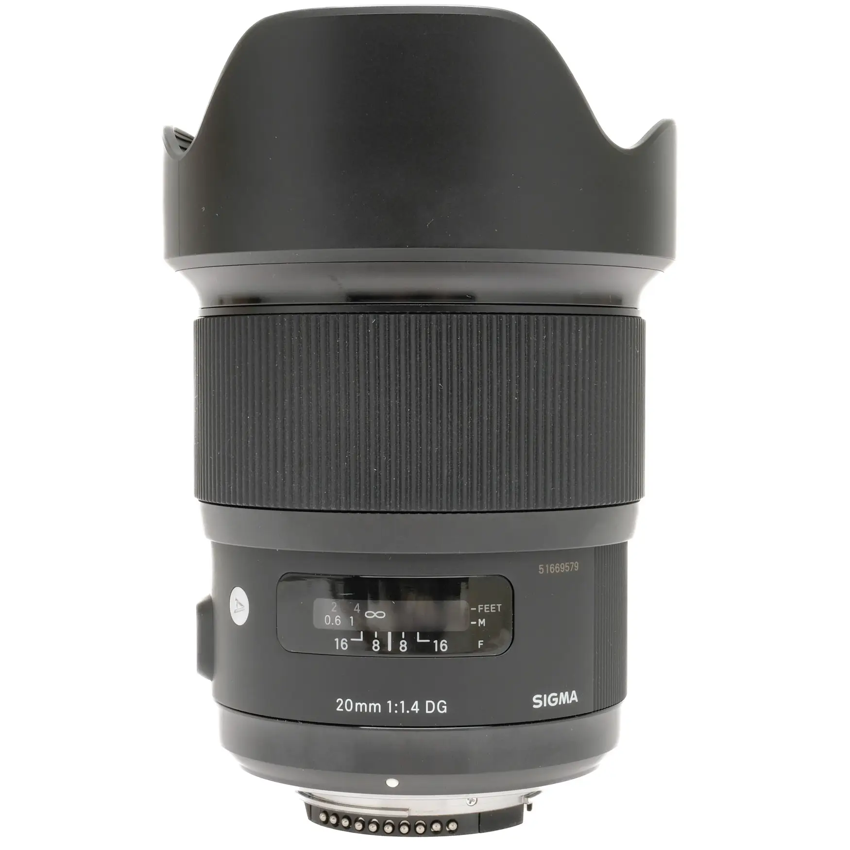 Sigma 20mm f1.4 DG Art Nikon AF 51669579