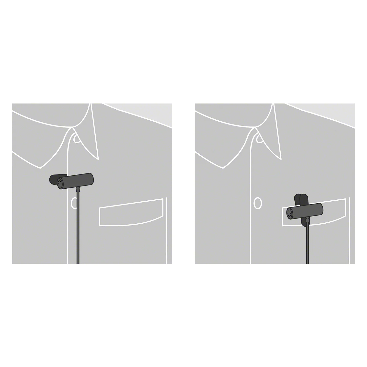 Sony Compact Stereo Lavalier Microphone - ECM-LV1 - Image 5
