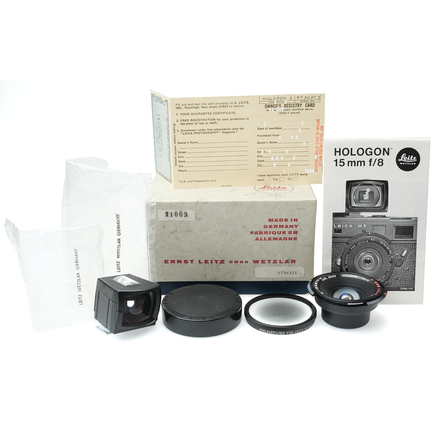 Leica 15mm f8 Hologon, Boxed 5736321 - Image 8