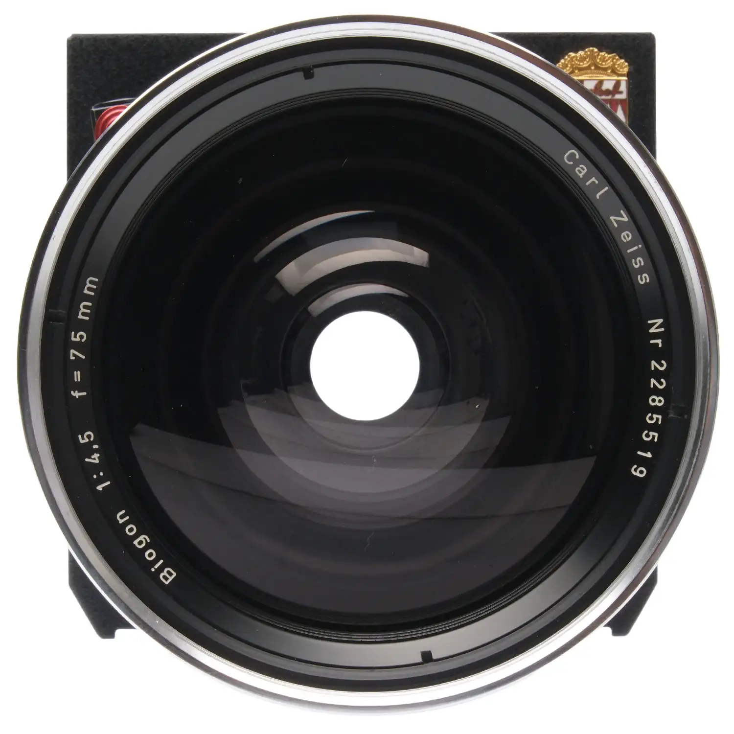 Zeiss 75mm f4.5 Biogon Linhof, faint edge haze rear 2285519 - Image 3