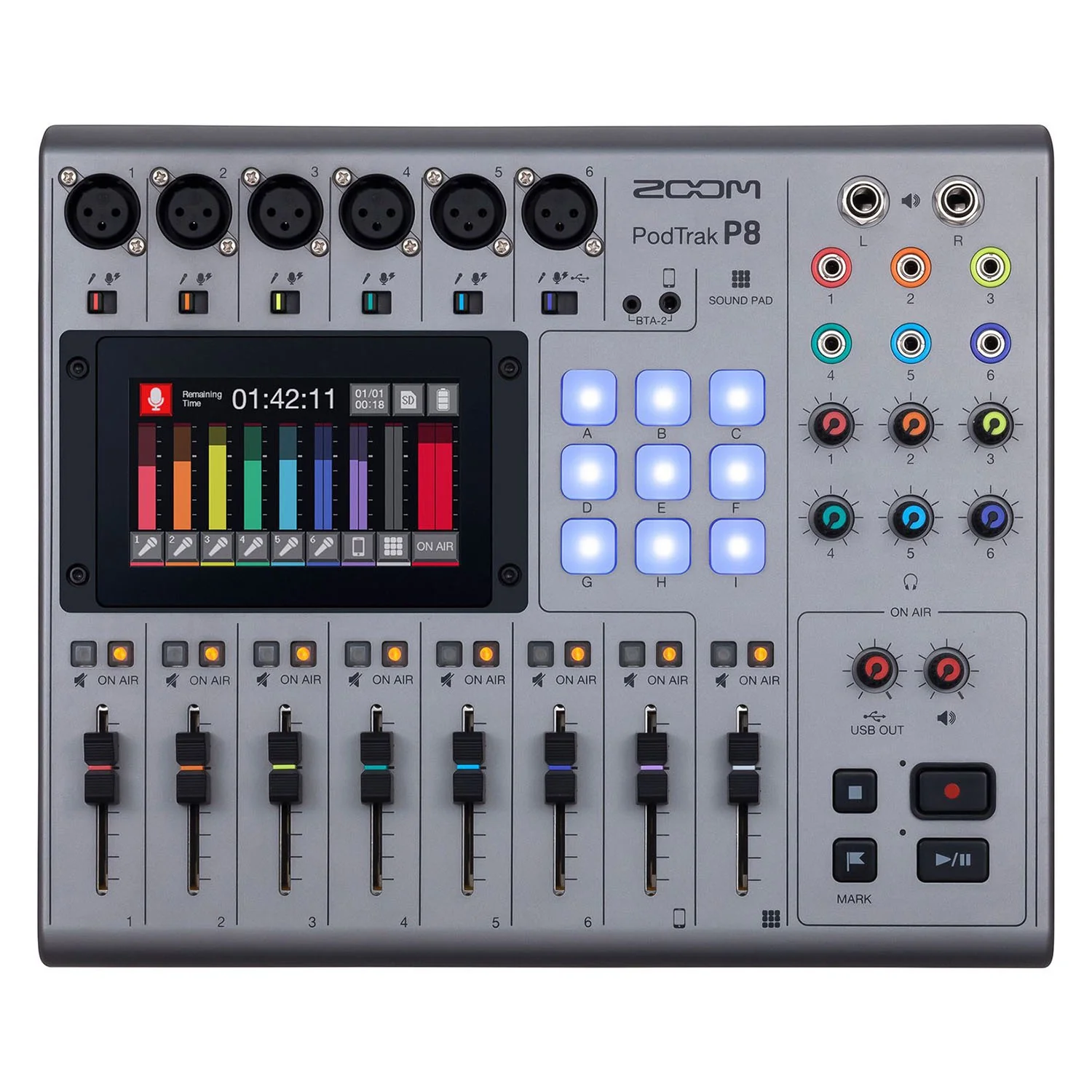 Zoom Podtrak P8 Podcast Recorder
