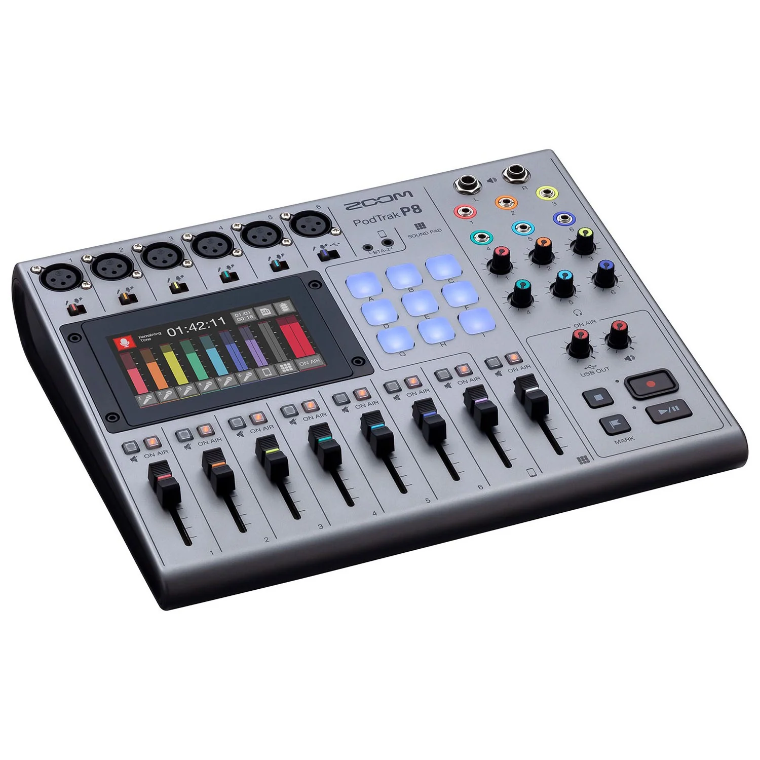 Zoom Podtrak P8 Podcast Recorder - Image 2
