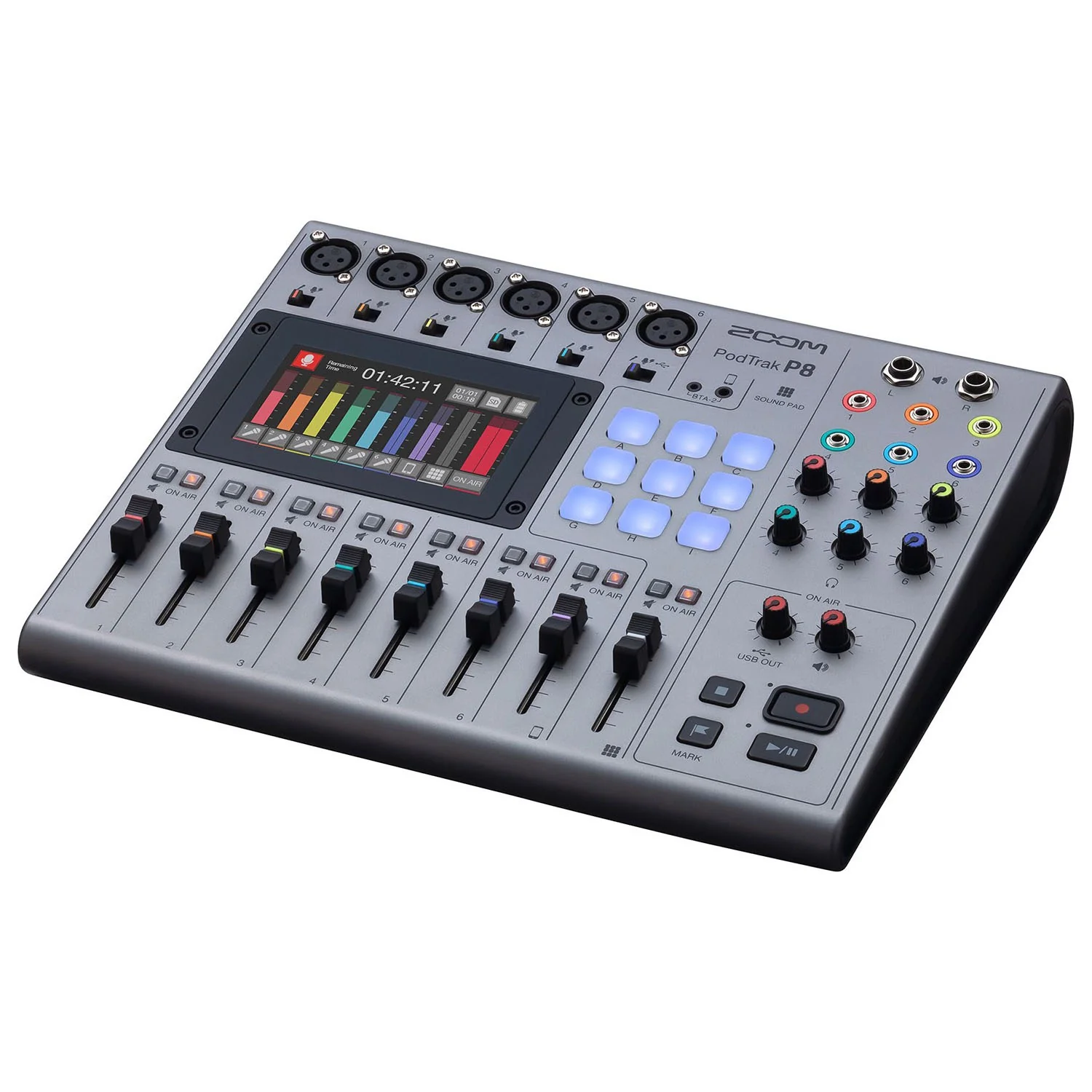 Zoom Podtrak P8 Podcast Recorder - Image 3